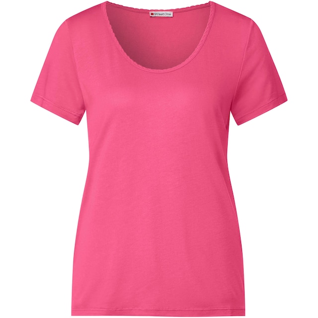 OTTO Shop T-Shirt, im seitlichen Online bestellen mit ONE STREET Schlitzen
