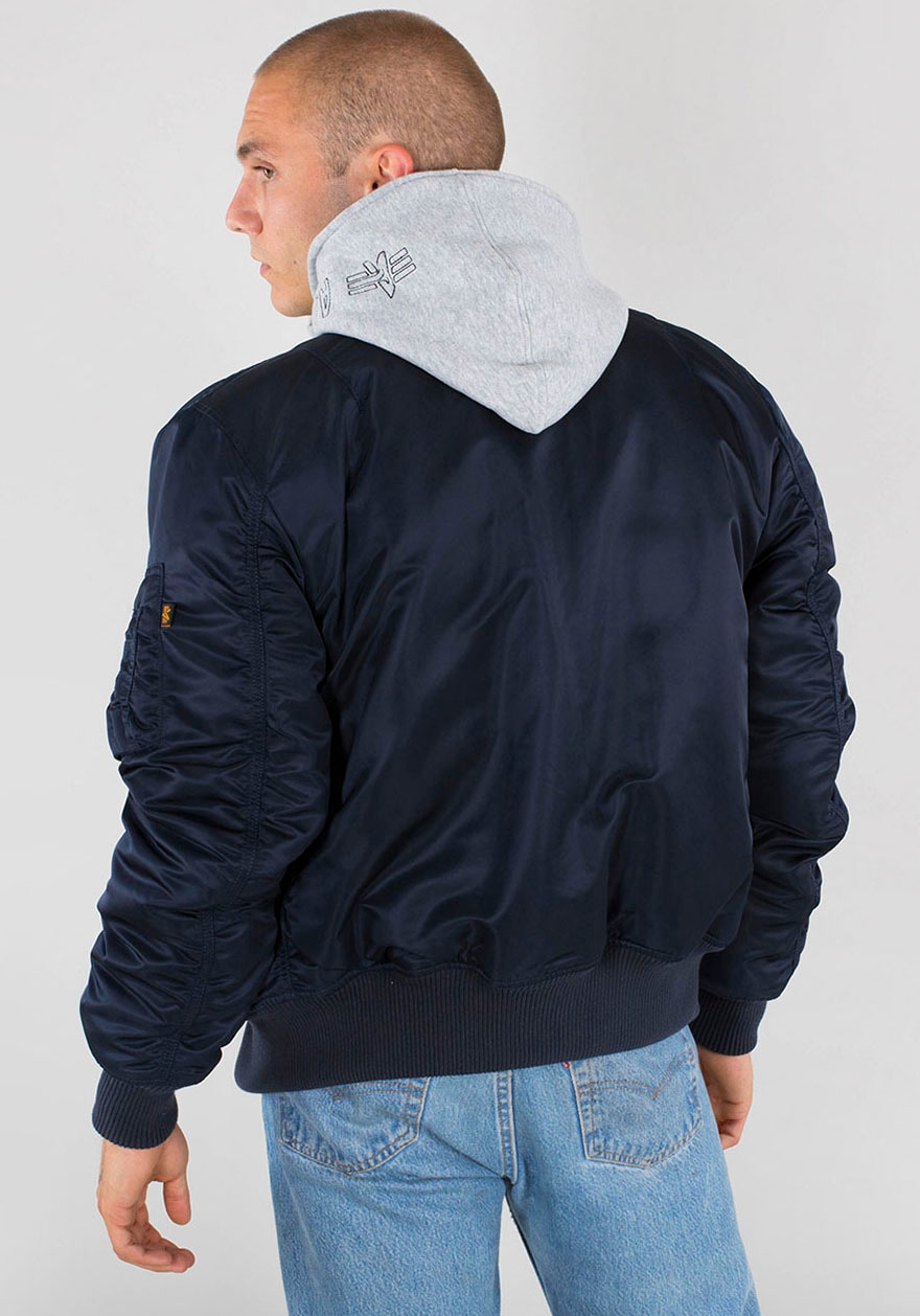 Alpha Industries Bomberjacke »MA-1 D-TEC« mit Kapuze
