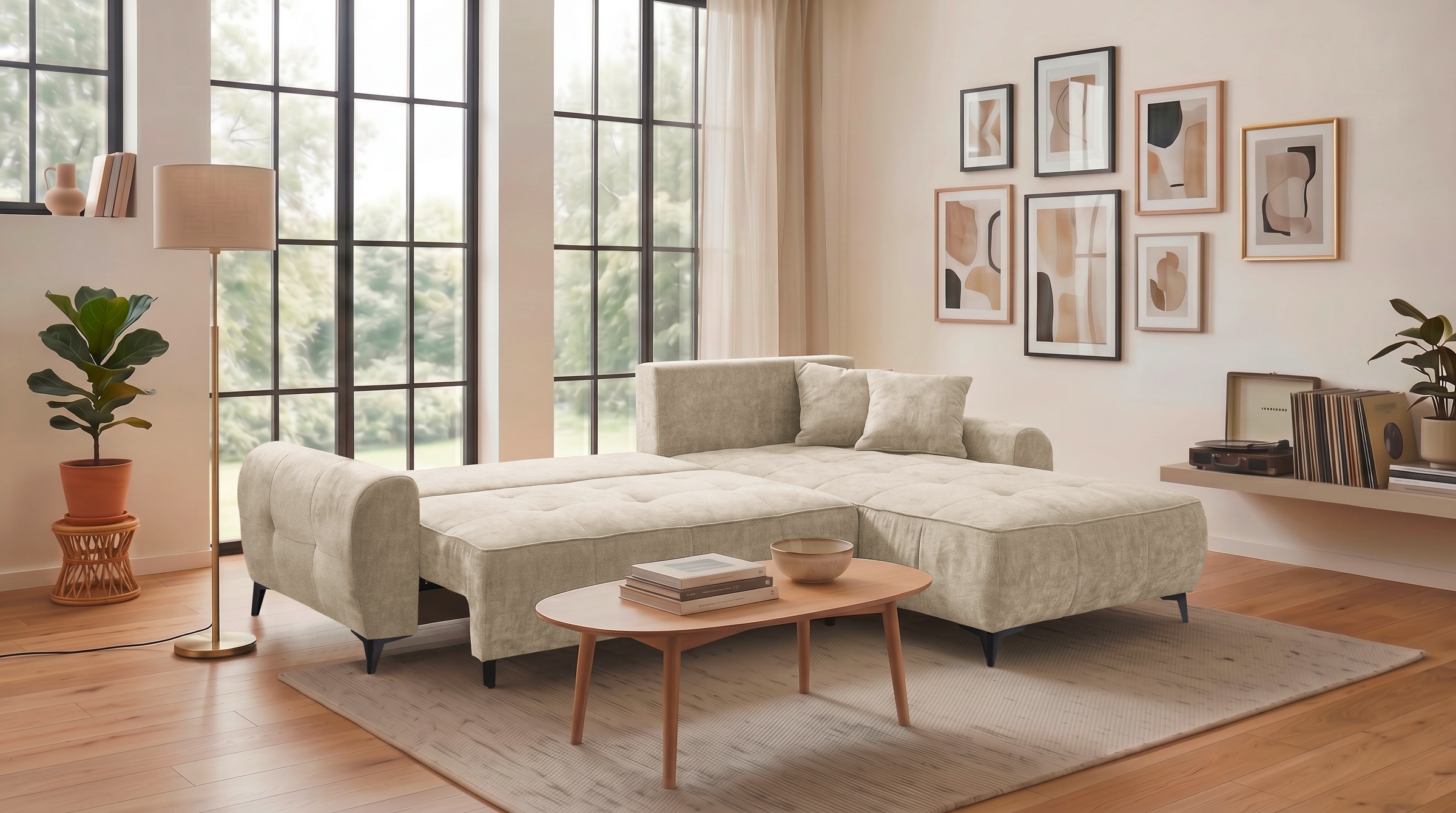 ED EXCITING DESIGN Ecksofa »Elisa«