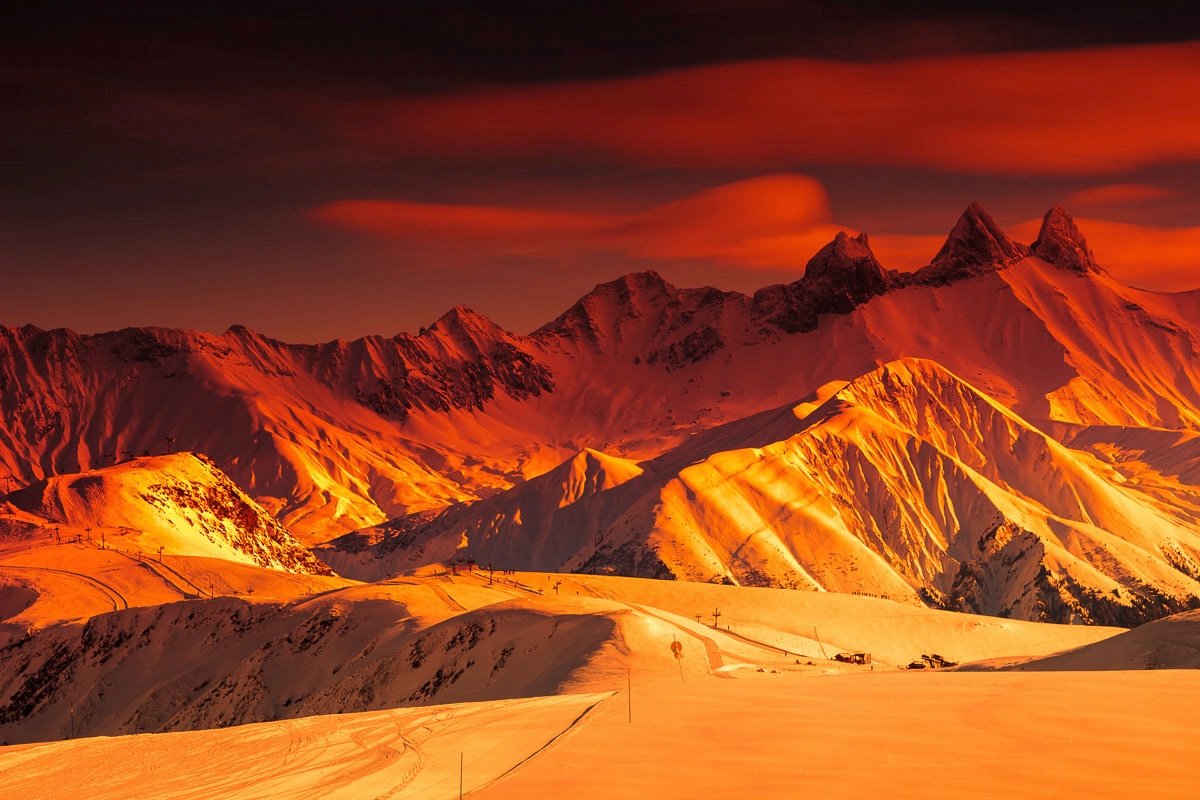 Papermoon Fototapete »Landschft«