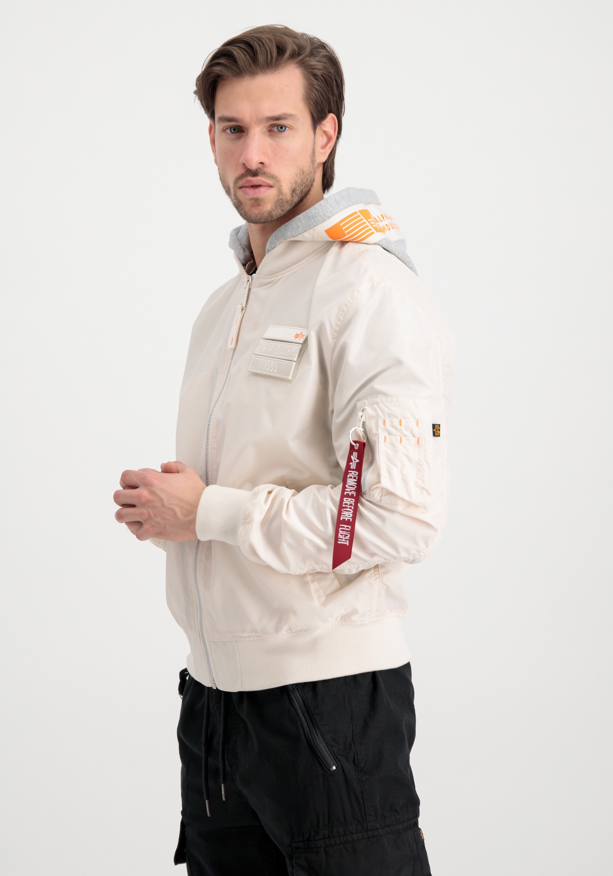 Alpha Industries Bomberjacke »Alpha Industries Men - Bomber Jackets MA-1 TT Hood Custom«