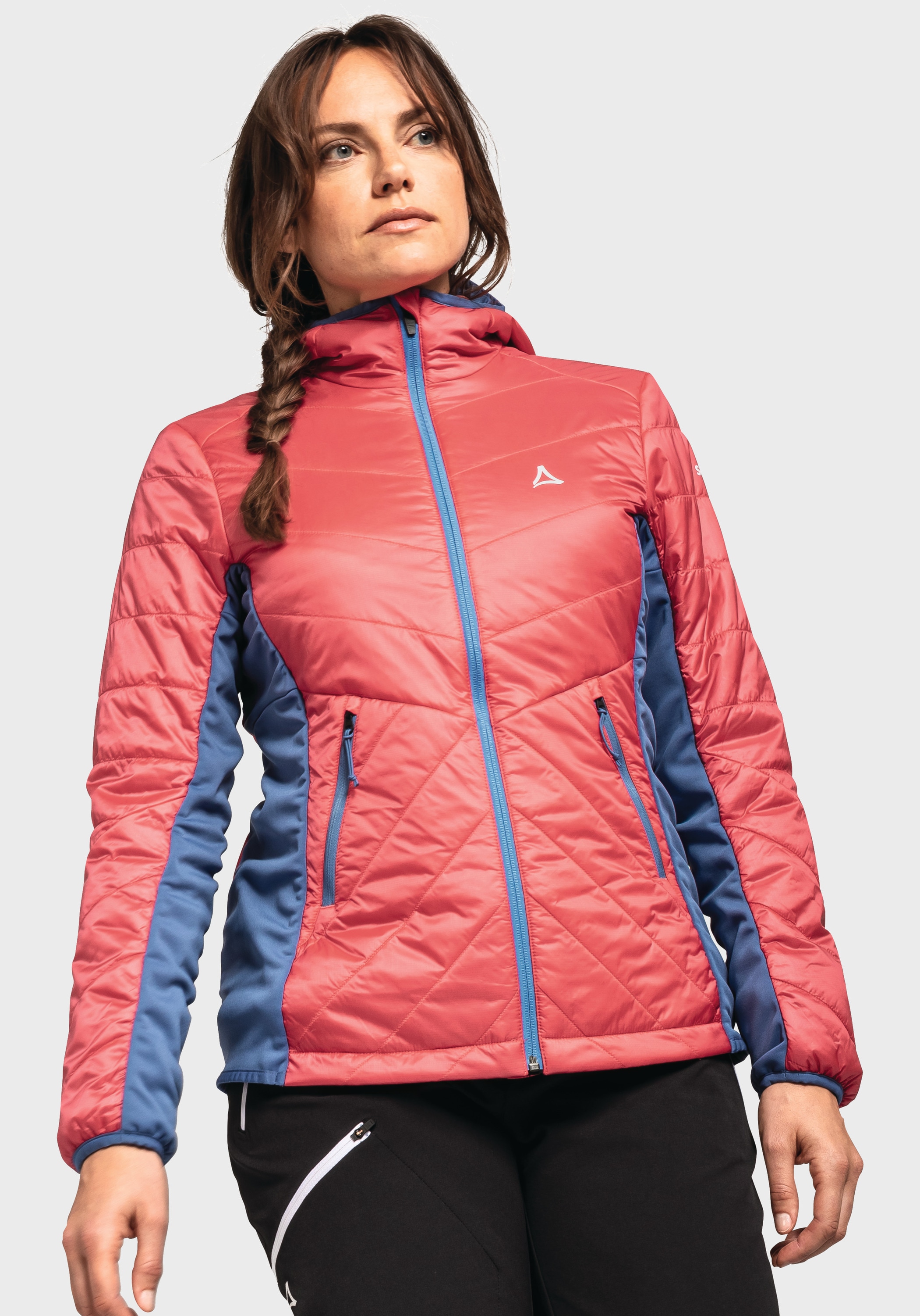 Schöffel Outdoorjacke »Hybrid Jacket Stams L«, mit Kapuze