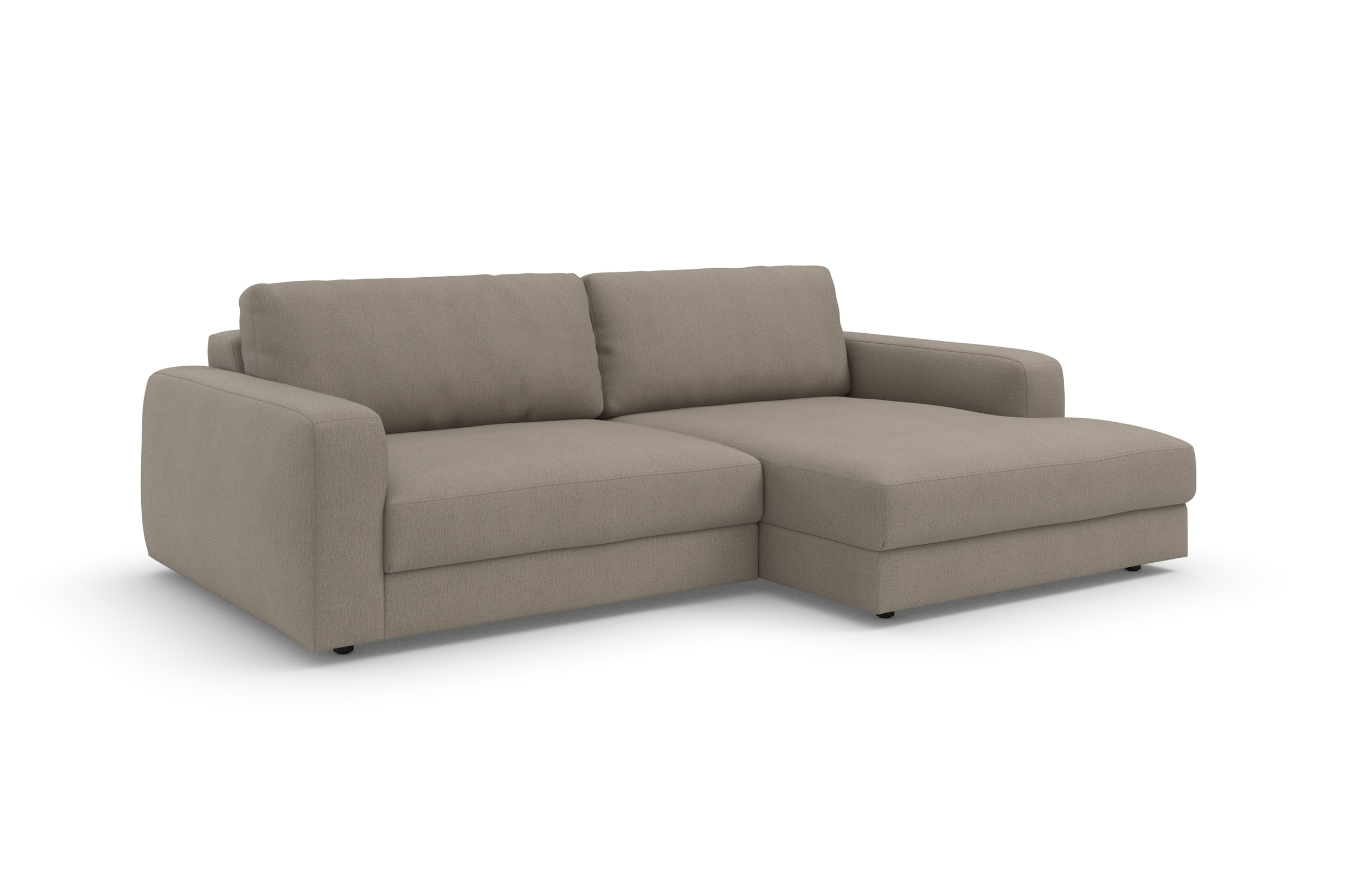 TRENDMANUFAKTUR Ecksofa »Bourbon«, (2 St.), mit extra hohem Sitzkomfort, auch in Cord erhältlich