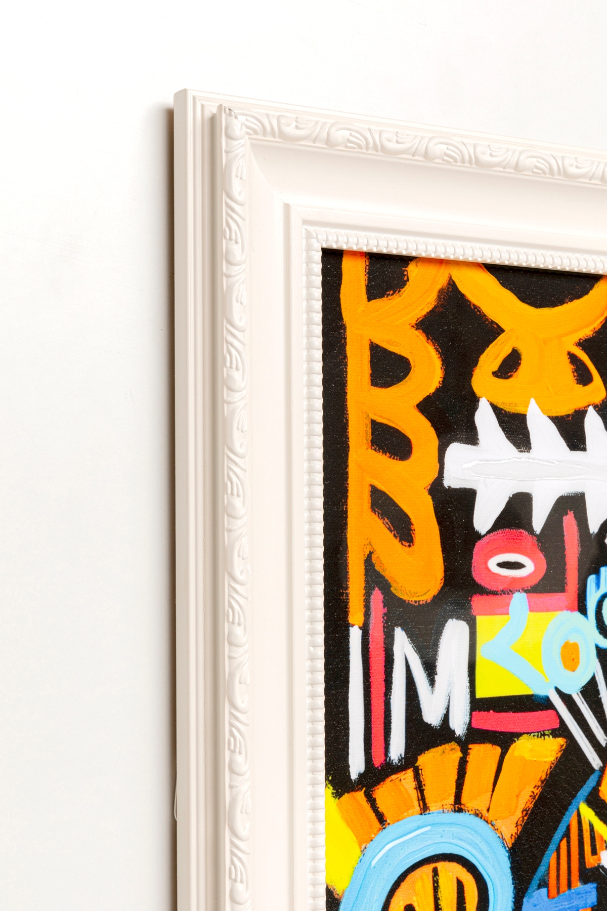 Kare Design Bild mit Rahmen »Gerahmtes Bild Doodle Face 80x80cm« 1, 