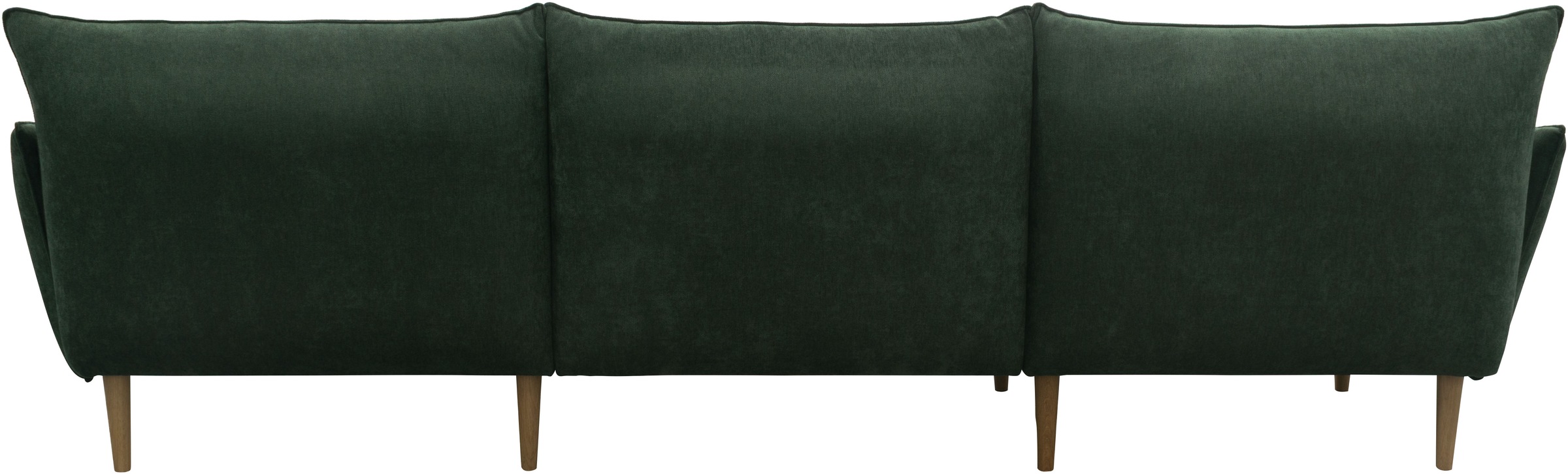 DOMO collection Ecksofa »100 032 modern mit schmalen Armlehnen, Breite 282cm, L-Form«