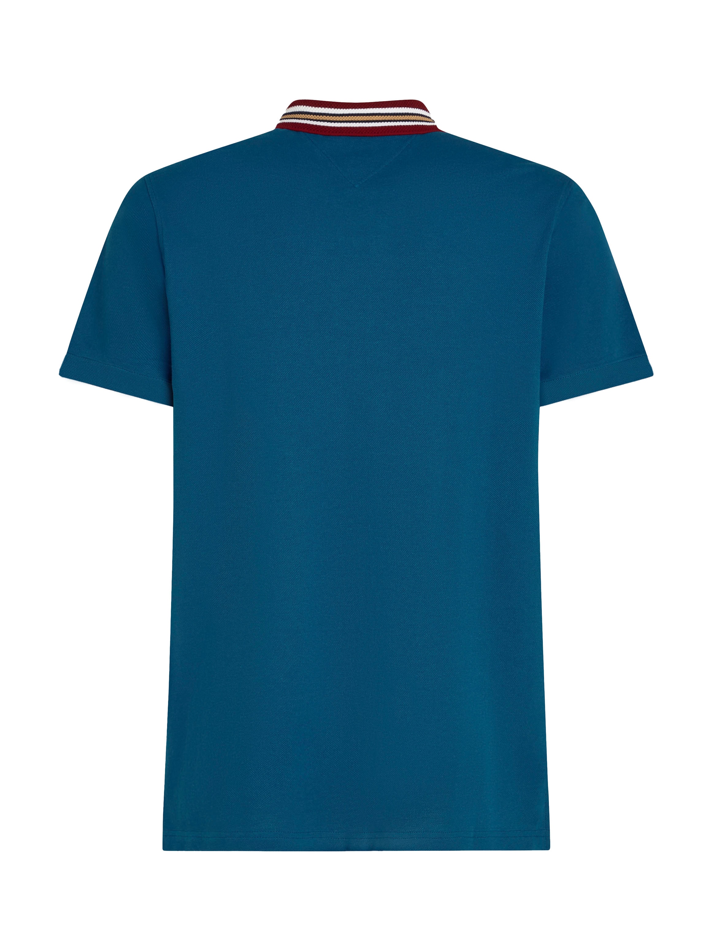Tommy Hilfiger Poloshirt »GIFTING POLO RWB COLLAR REG POLO«, Streifen an Kragen und Bündchen