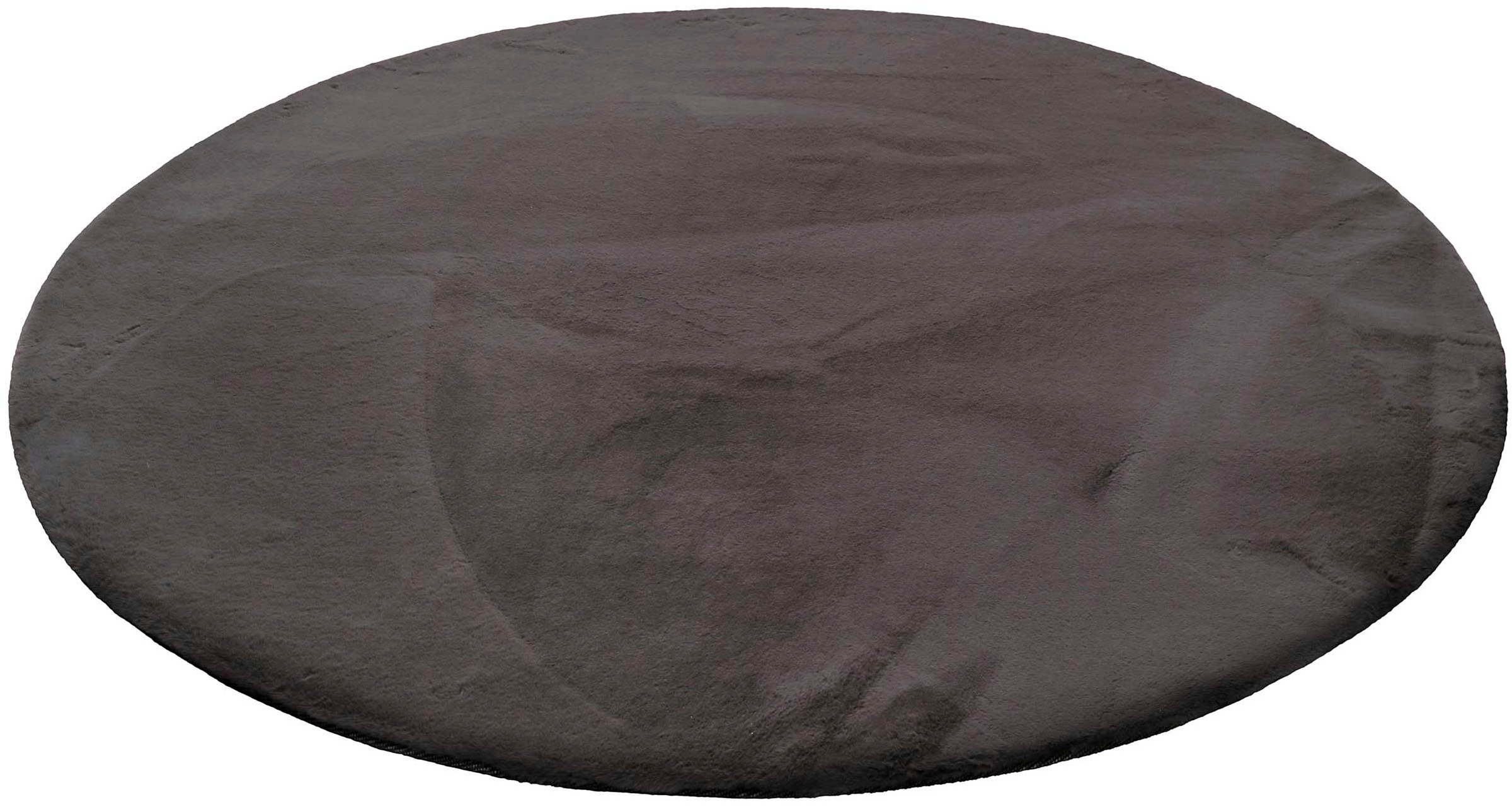 Esprit Hochflor-Teppich »Alice ESP-4377 Kunstfell«, rund, 25 mm Höhe, Kaninchenfell-Haptik, besonders weich und dicht, für alle Räume