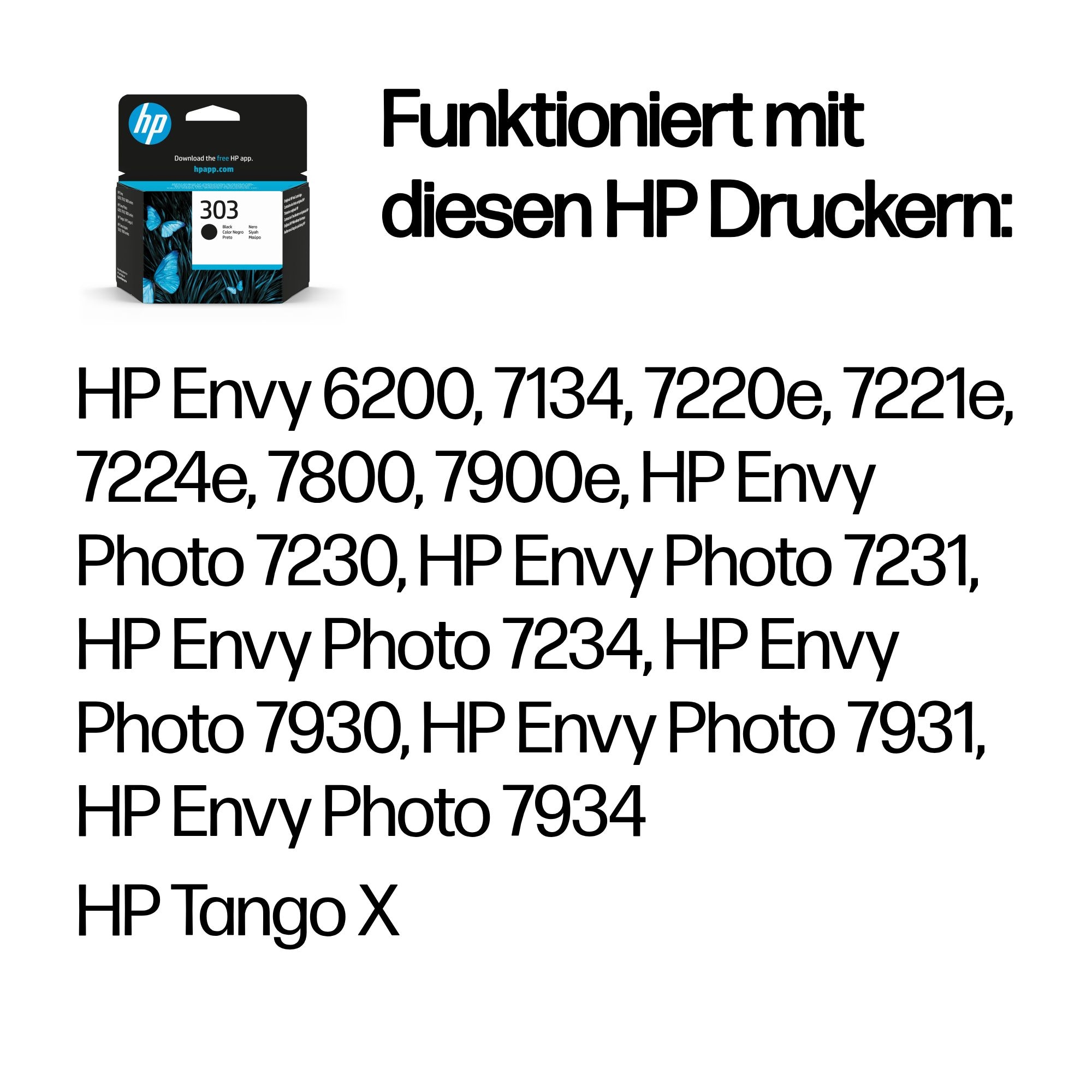 HP Tintenpatrone »303«