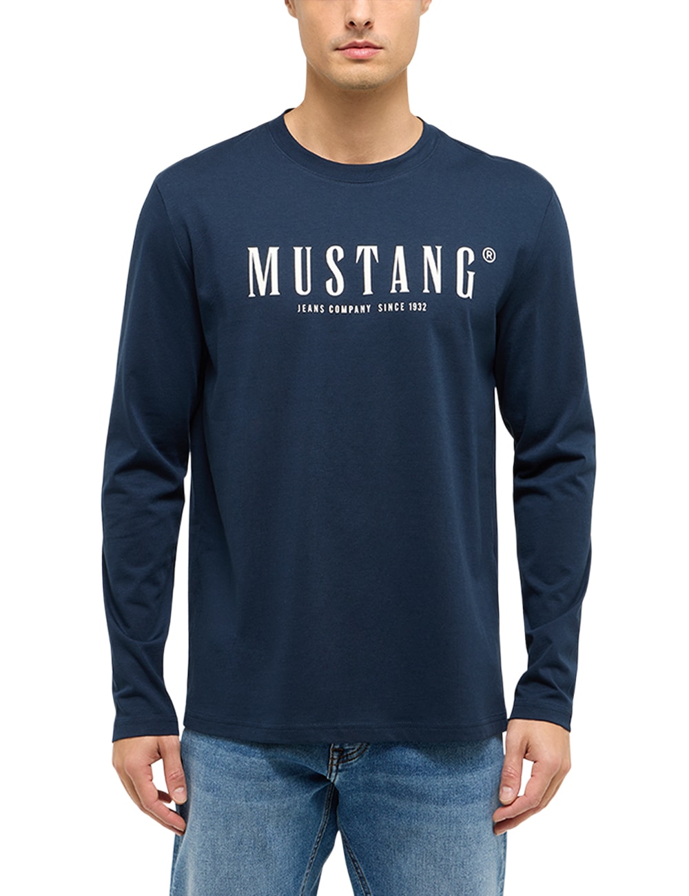 MUSTANG Langarmshirt »Herren Style Asheville«