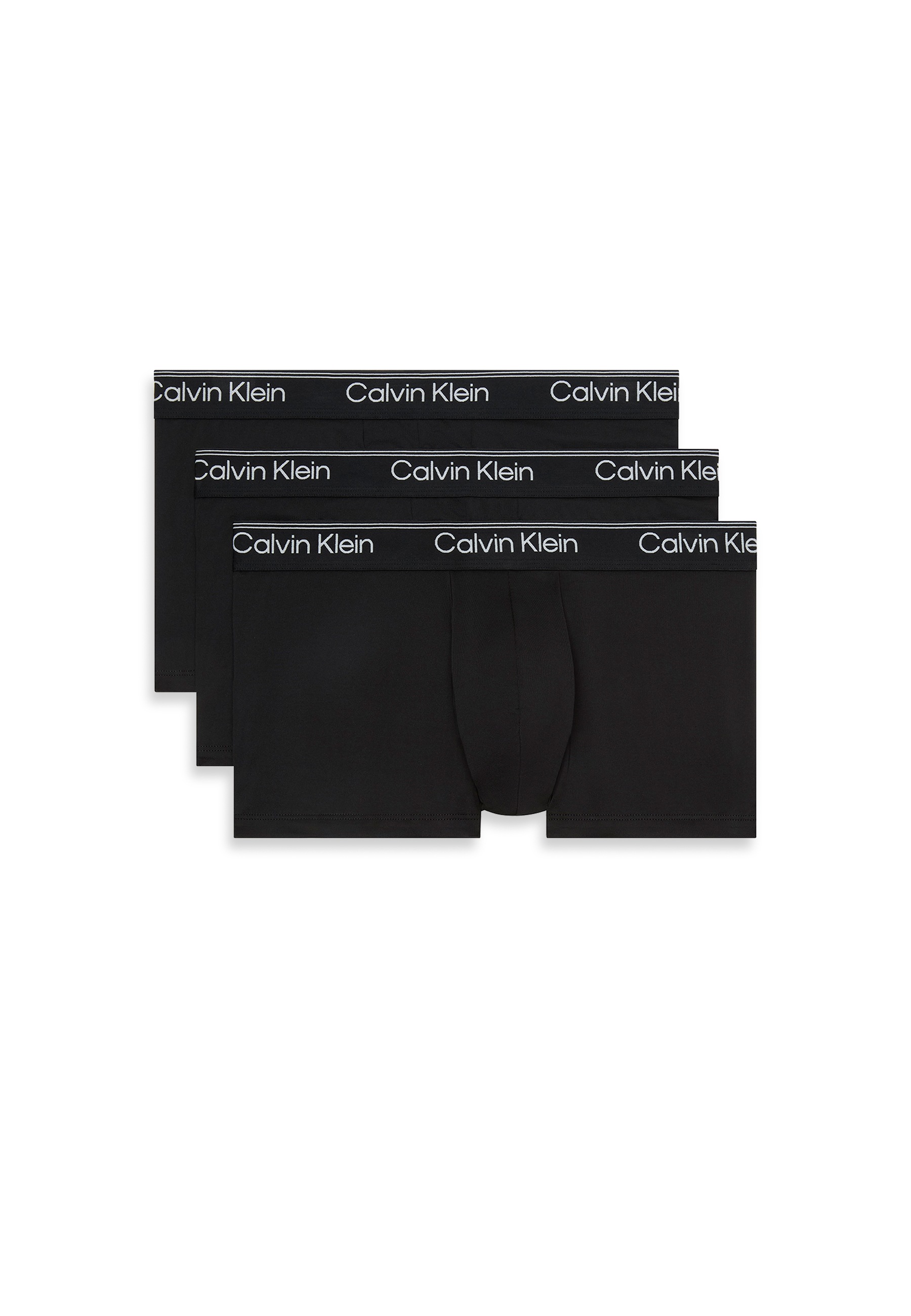 Calvin Klein Underwear Trunk »LOW RISE TRUNK 3PK«, (Packung, 3er-Pack), mit Logo-Elastikbund