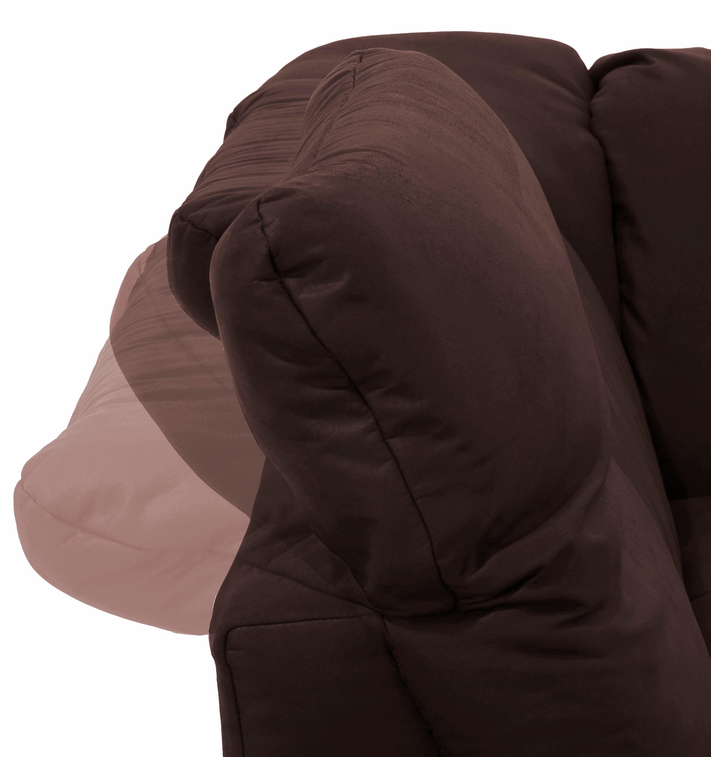 Home affaire Ecksofa »Lyla L-Form«, wahlweise mit Rückenfunktion und Bettfunktion