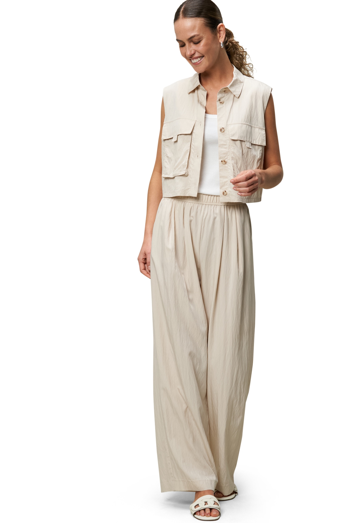 Zero Outdoorbluse »Weste mit Pattentaschen«
