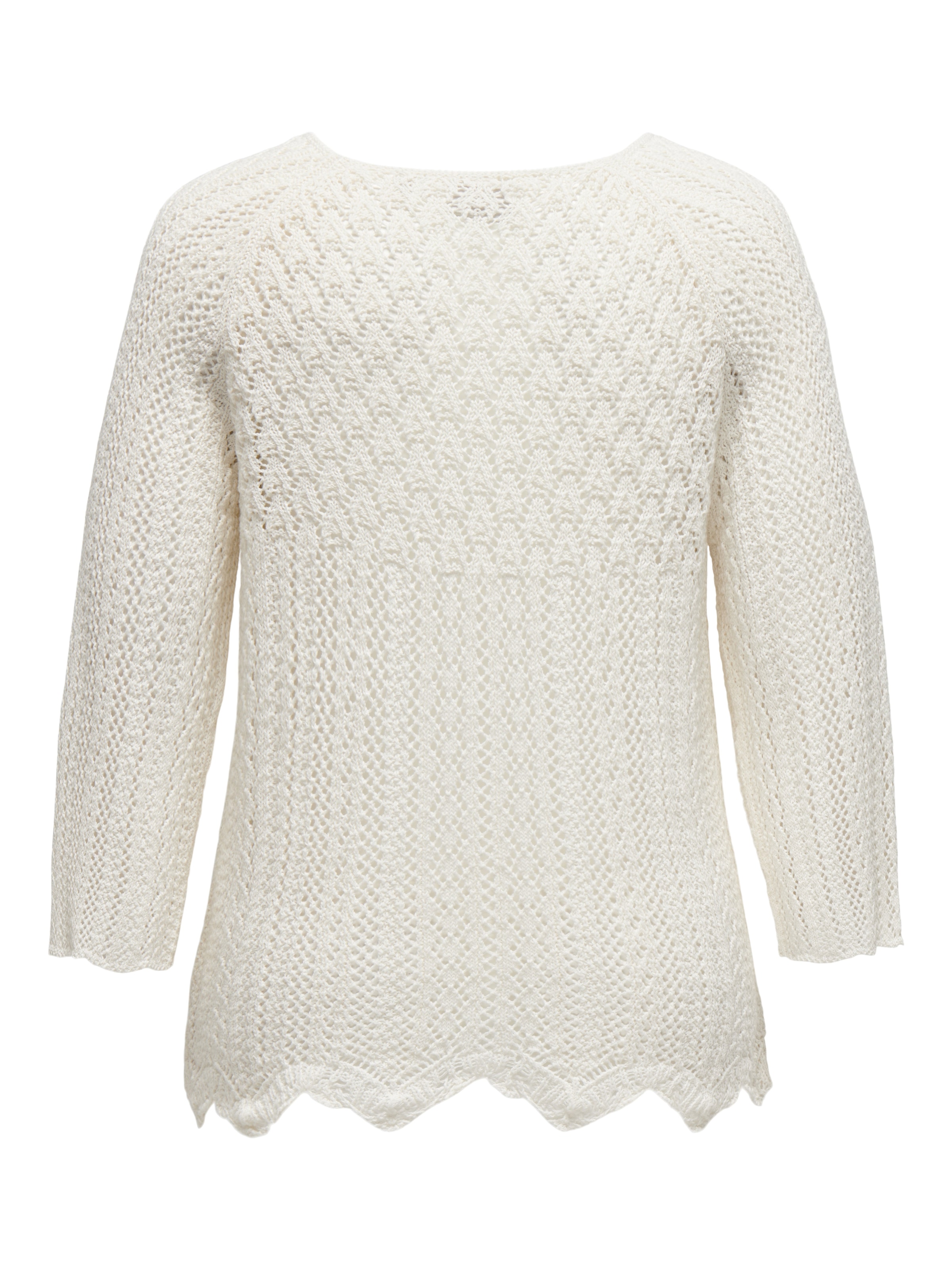 ONLY CARMAKOMA Strickpullover »CARNOLA LIFE 3/4 PULLOVER KNT NOOS«
