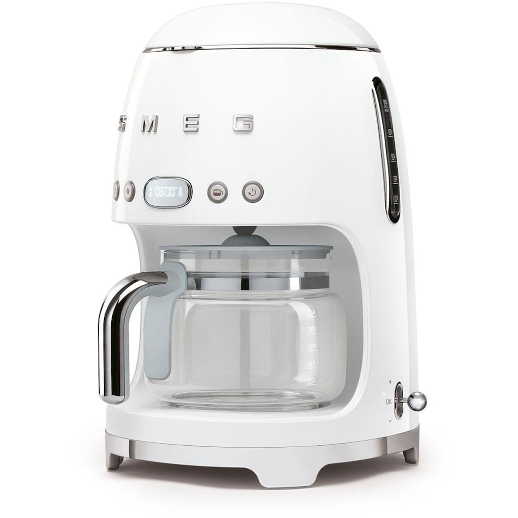 Smeg Filterkaffeemaschine »DCF02WHEU«, 1,4 l Kaffeekanne, Papierfilter, 1x4