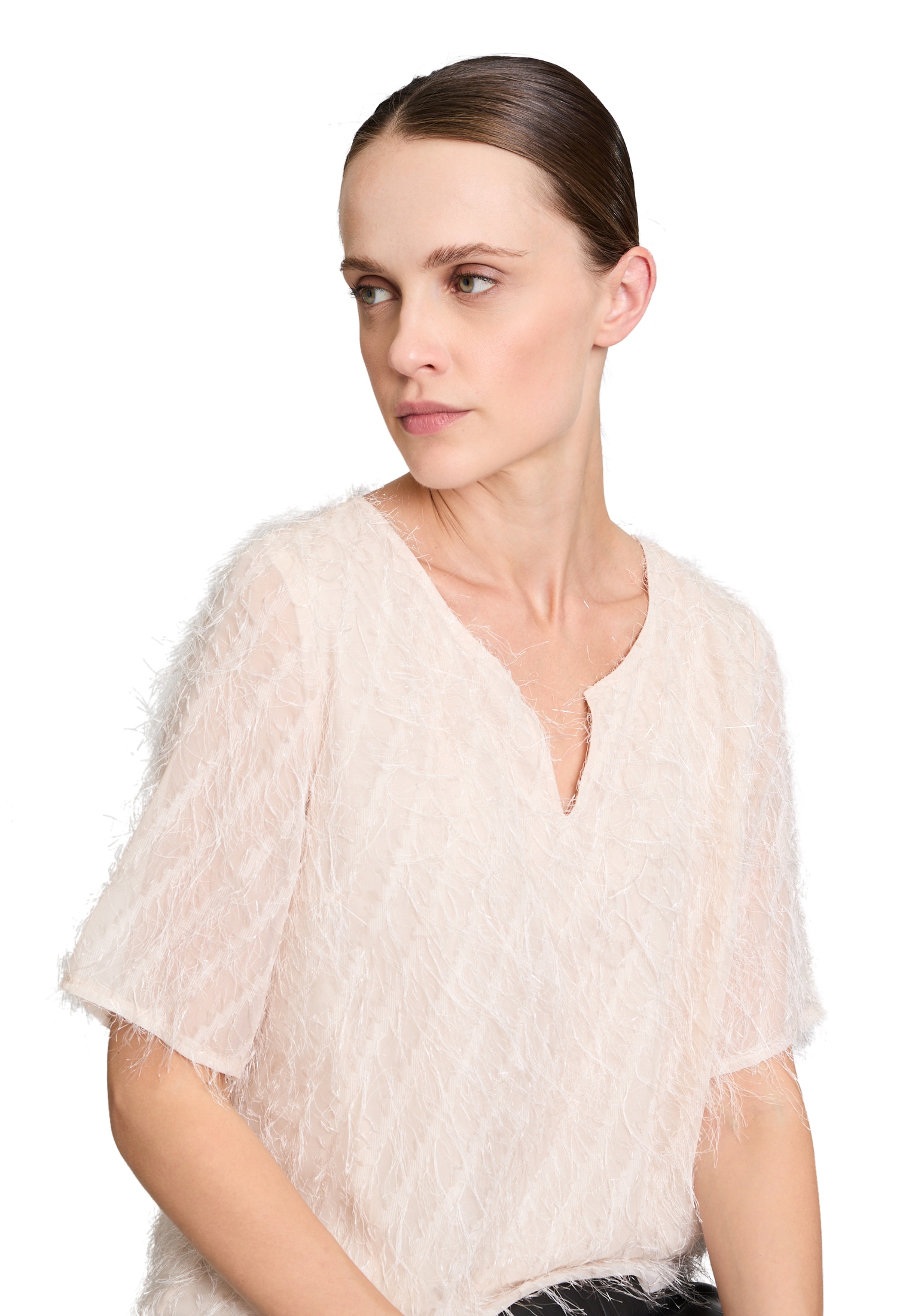 Betty&Co Schlupfbluse »Schlupfbluse kurzarm«
