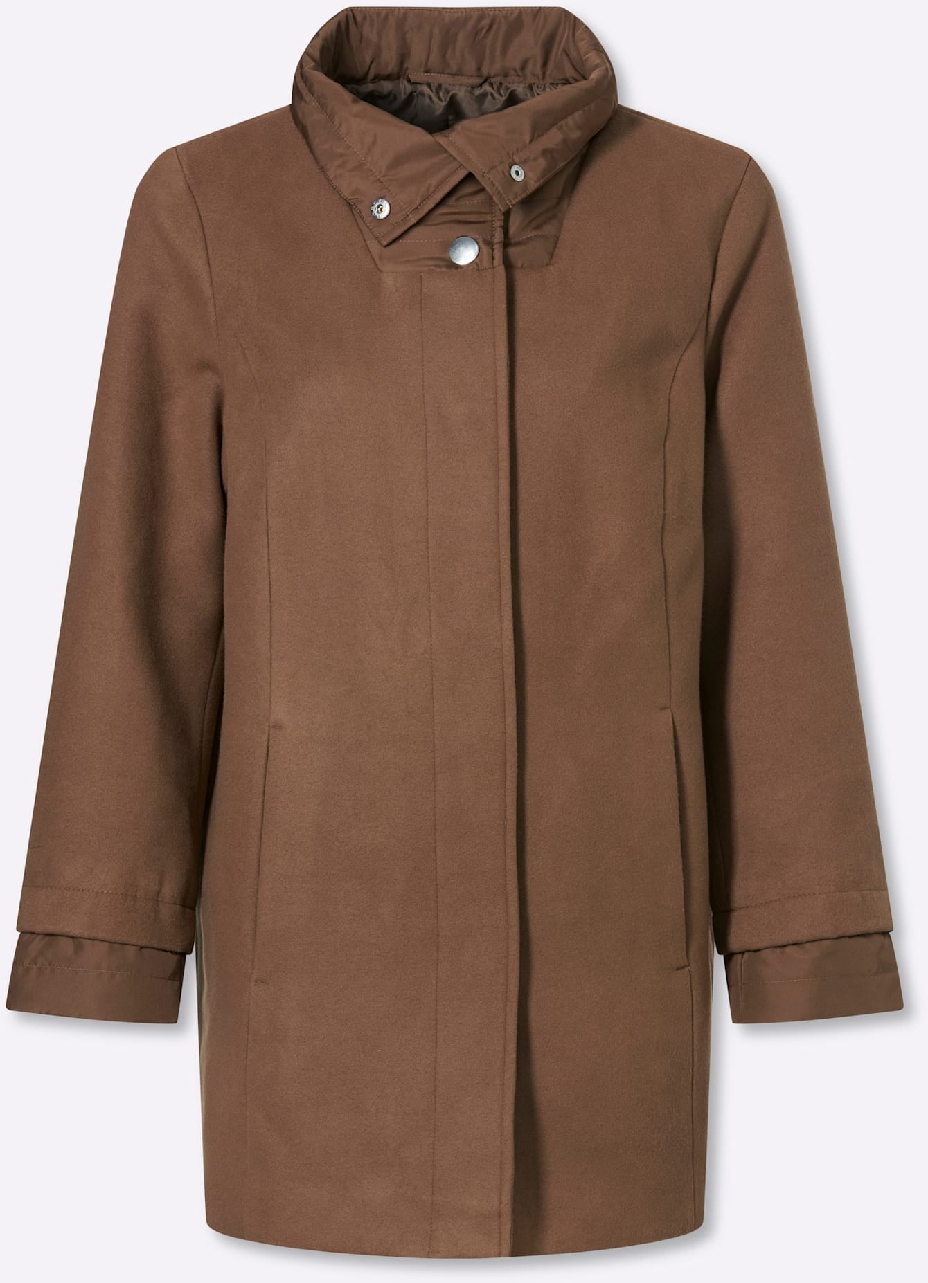 Classic Basics Langjacke ohne Kapuze