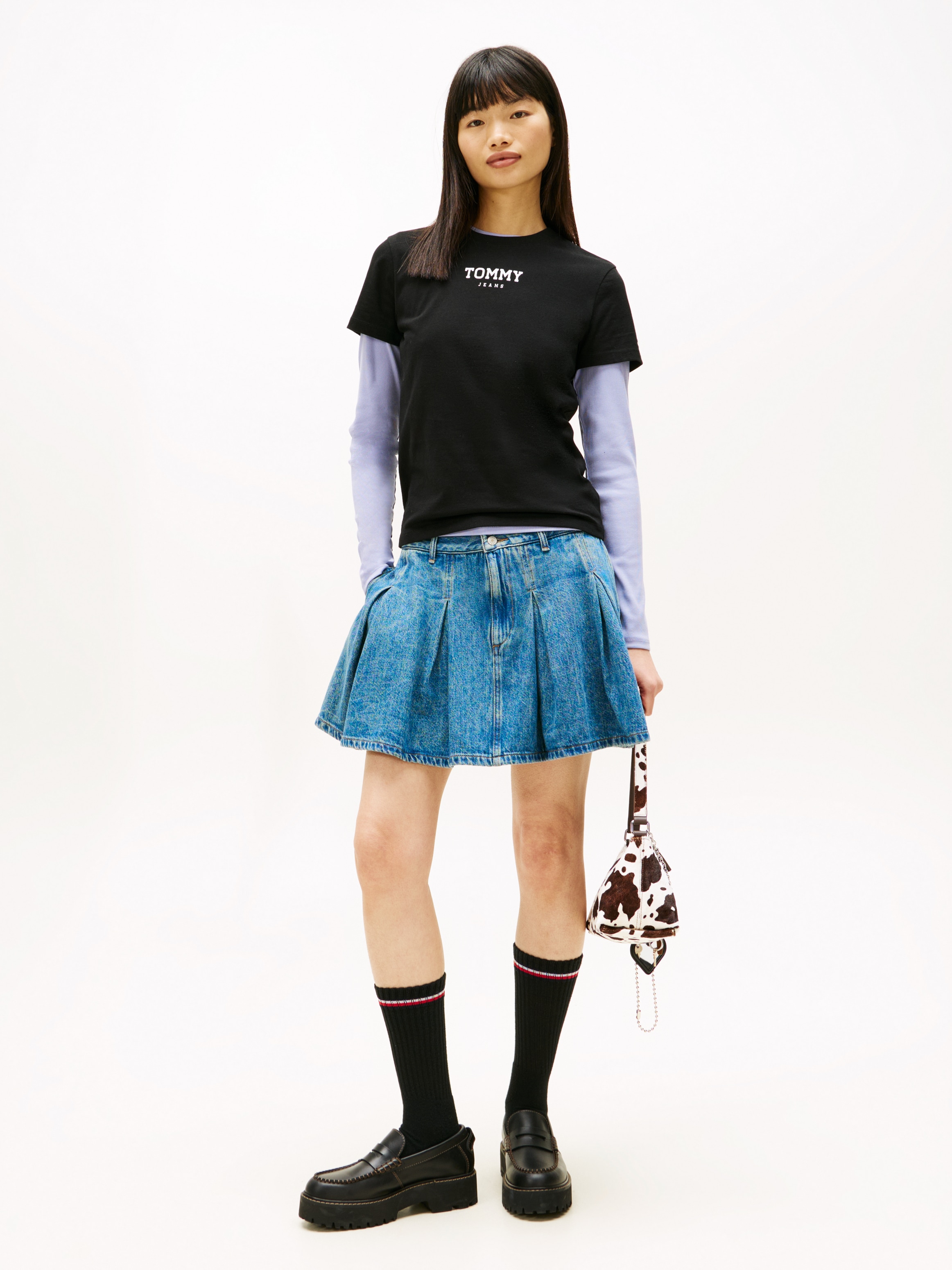 Tommy Jeans Kurzarmshirt »TJW REG ESSENTIAL LOGO 2 TEE EXT«