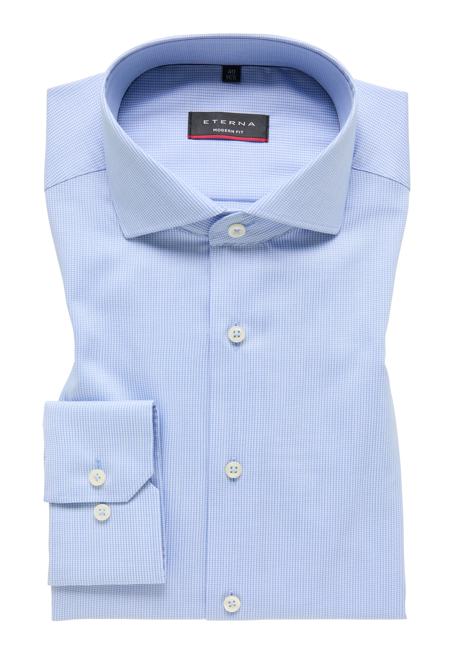 Eterna Langarmhemd »MODERN FIT« NON IRON (bügelfrei)