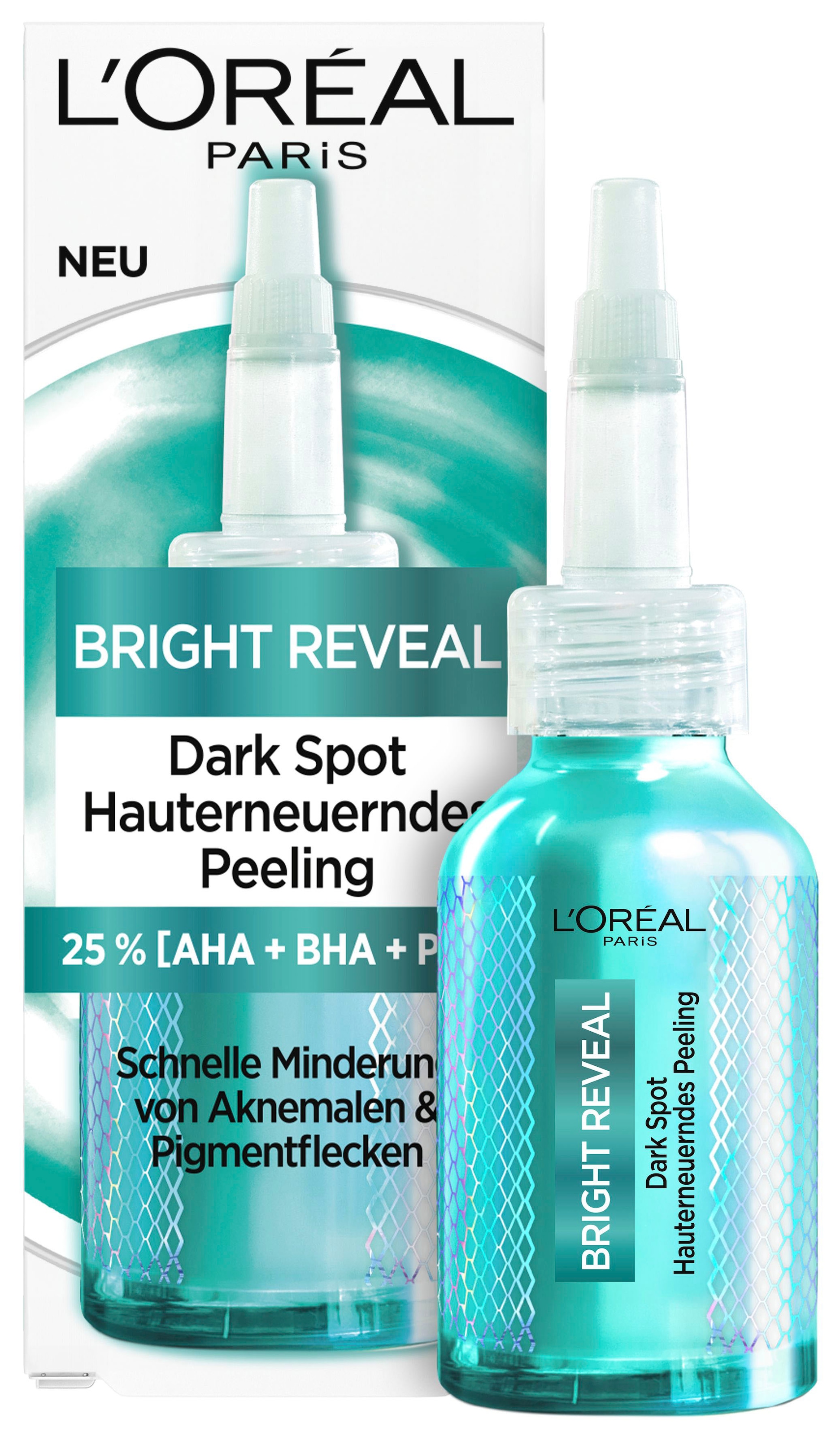 L'ORÉAL PARIS Gesichtspeeling »Bright Reveal Dark Spot Peeling«, mit hoher Wirkungskraft