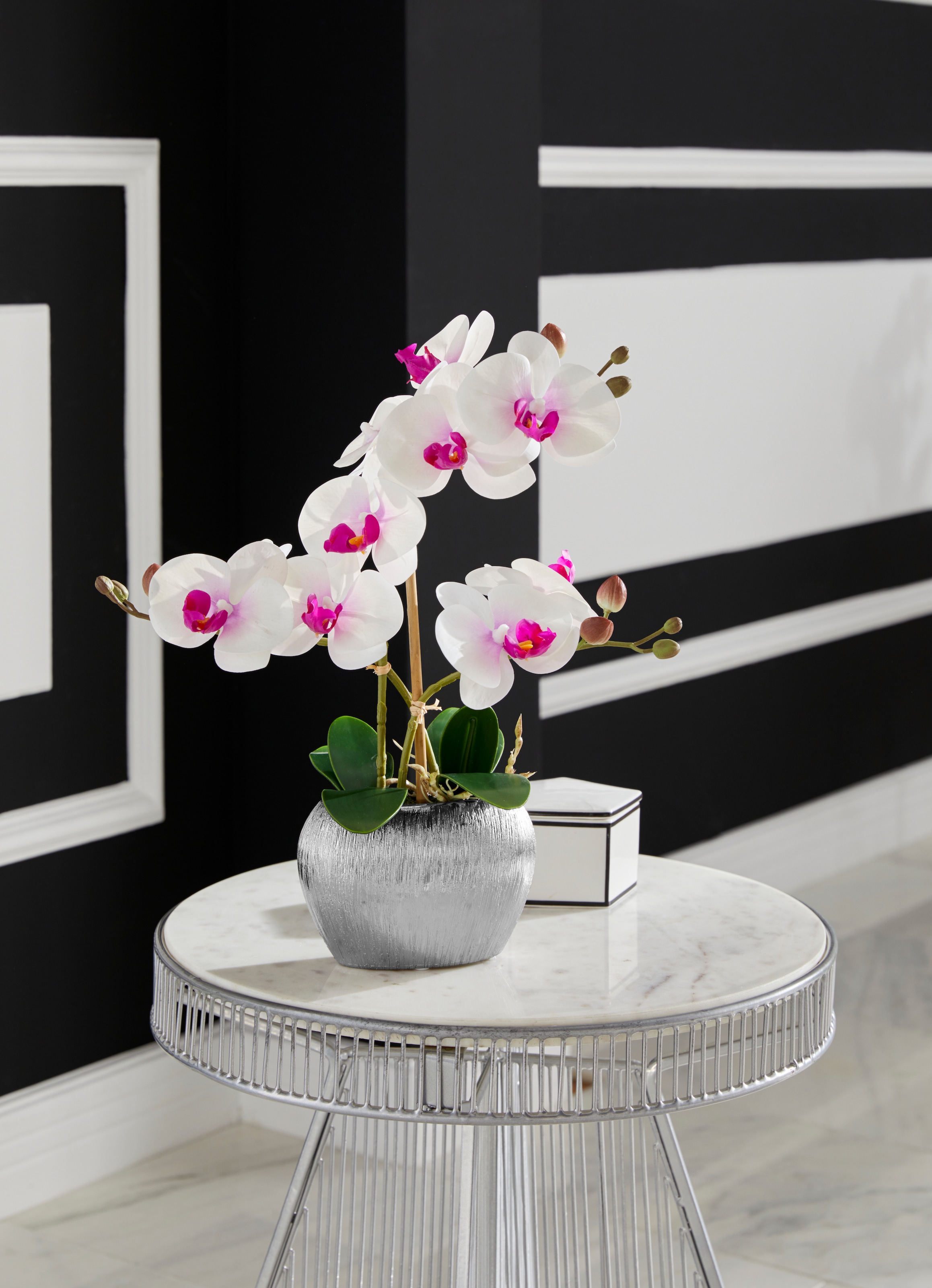Home affaire Kunstpflanze »Orchidee«, Kunstorchidee, im Topf