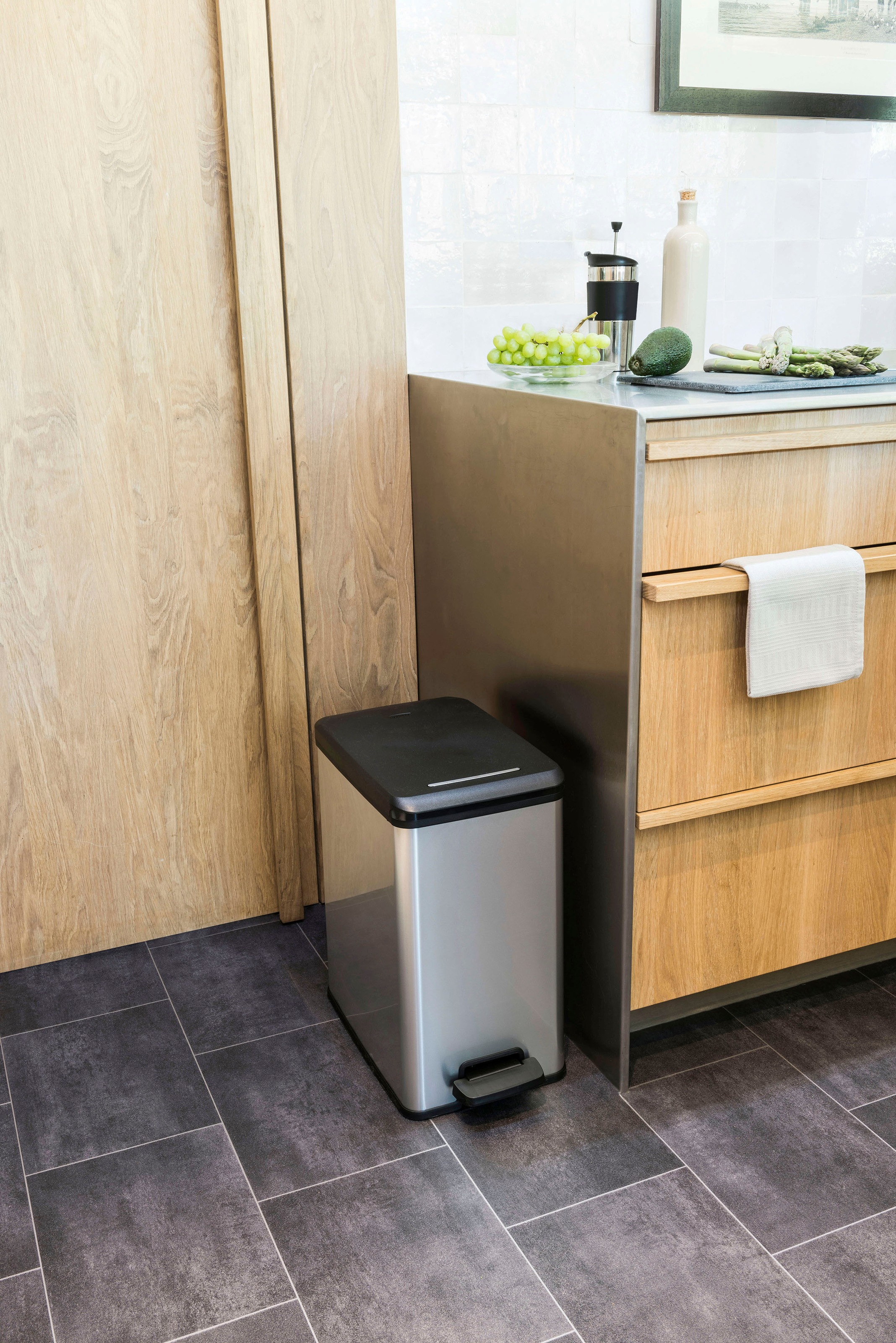 Curver Mülleimer »Deco Slim«, 1 Behälter, 25 Liter
