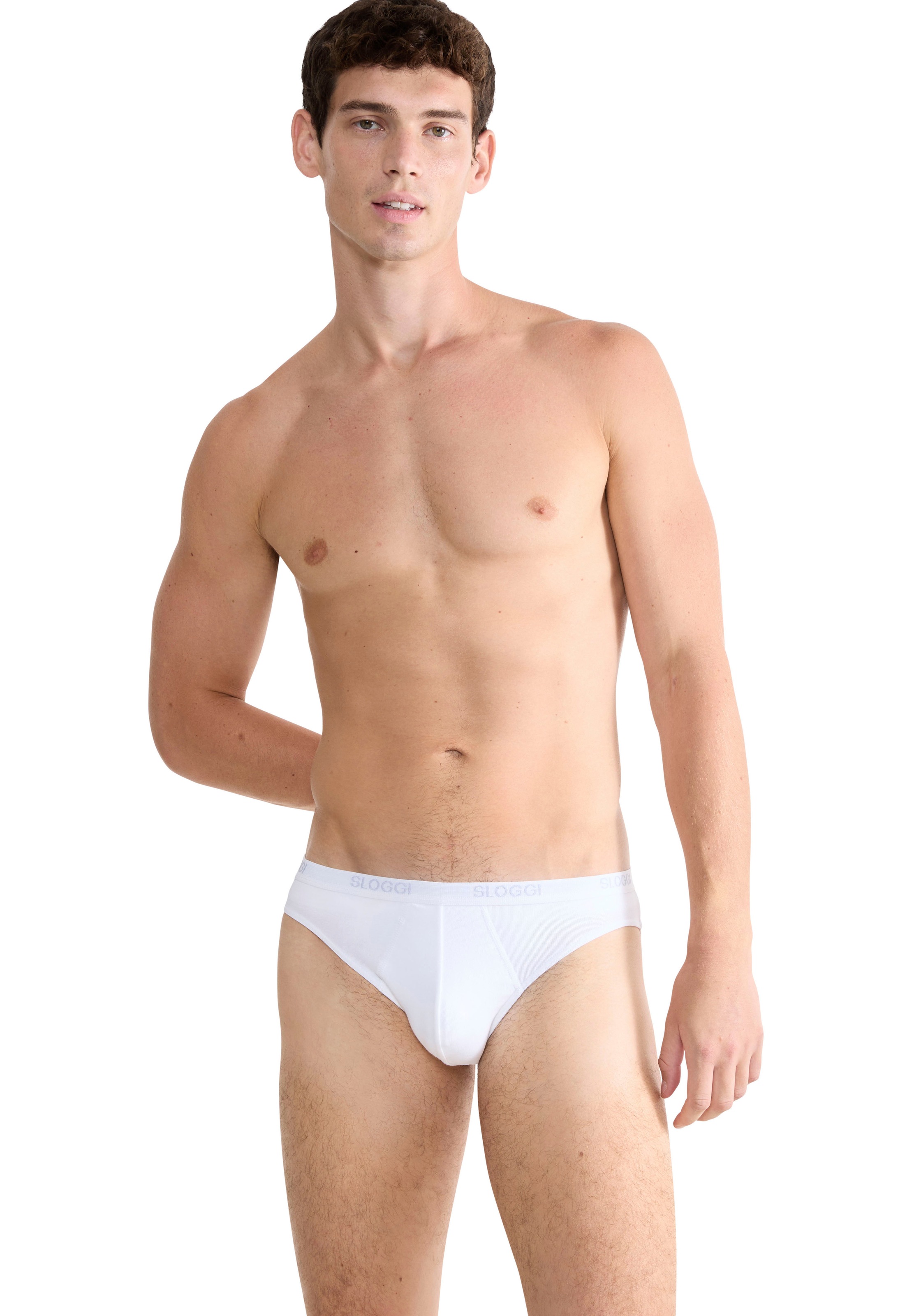 sloggi Minislip »Men Basic« 2er Pack,  elastischer, weicher Taillenbund