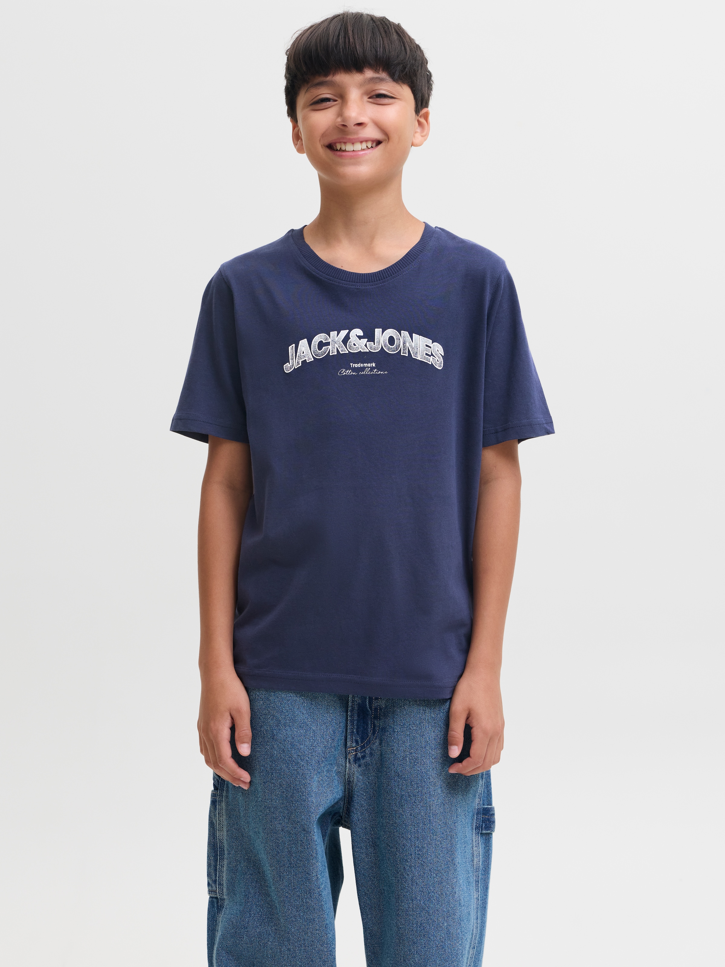 Jack & Jones Junior Rundhalsshirt »JJAVERY TEE SS CREW NECK 3PK MP JNR« Packung, 3 Baumwolle, regular fit