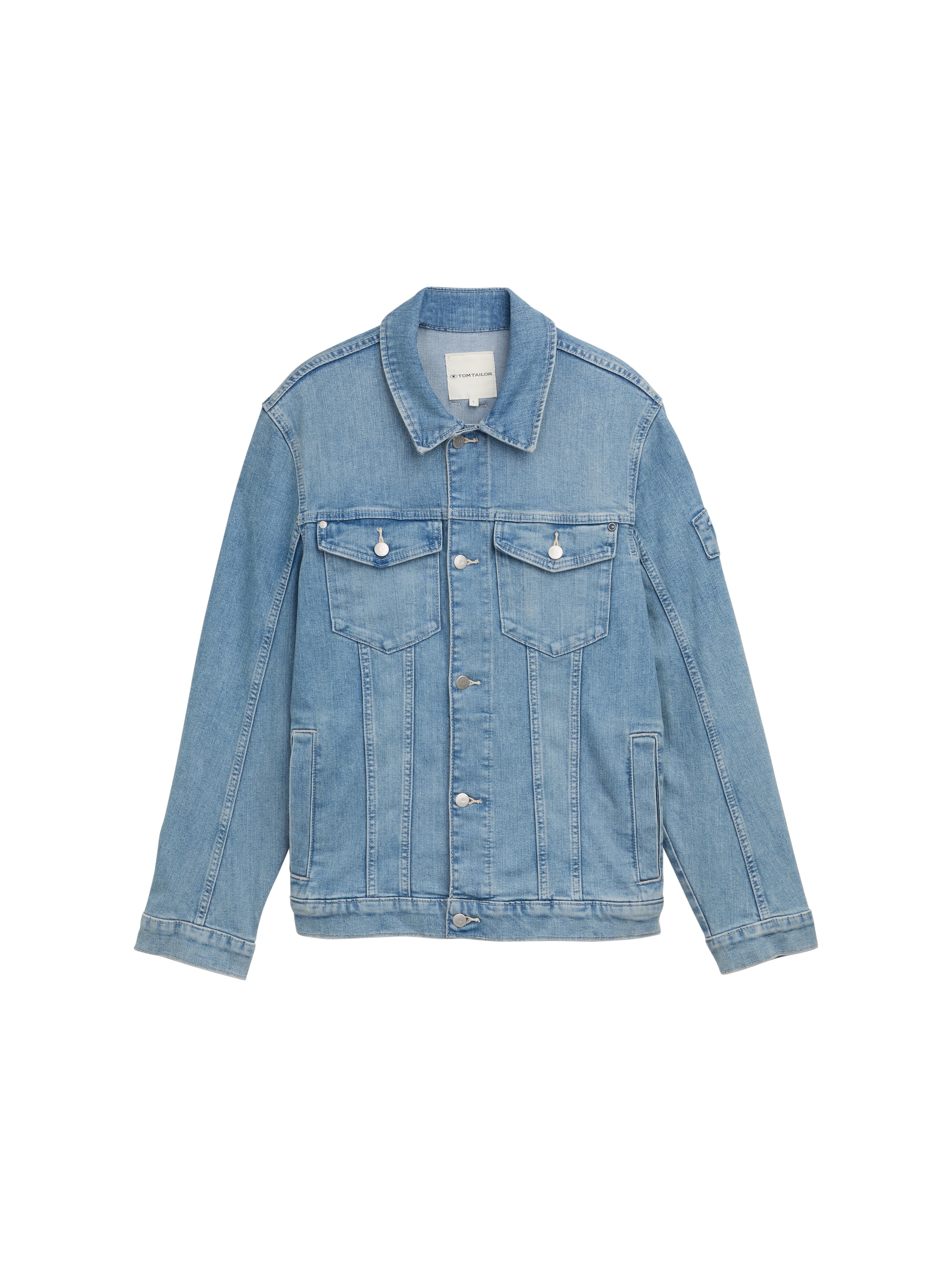 TOM TAILOR Jeansjacke, mit Taschen