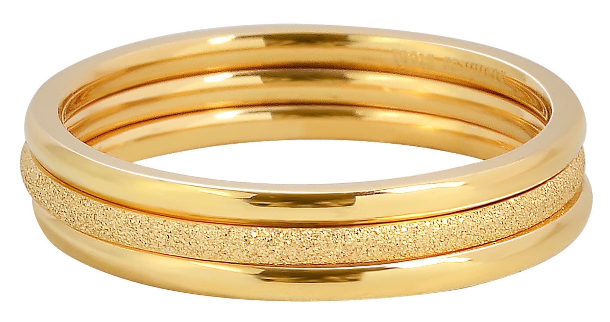 Adelia´s Fingerring »Damen Ring aus Edelstahl«