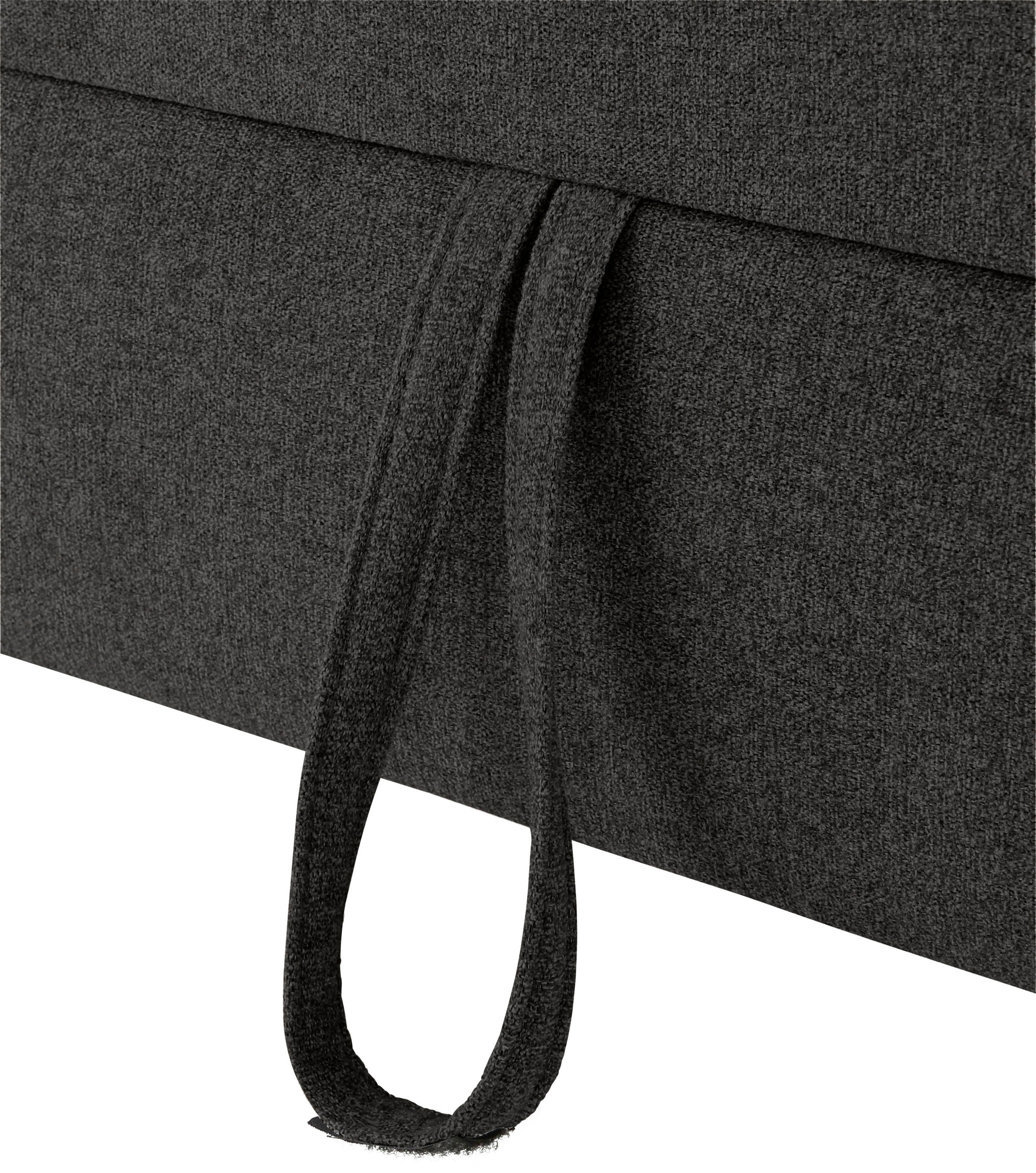 Home affaire Ecksofa »Conville L-Form«, Federkern, wahlweise mit Bettfunktion und Bettkasten bzw. Stauraum