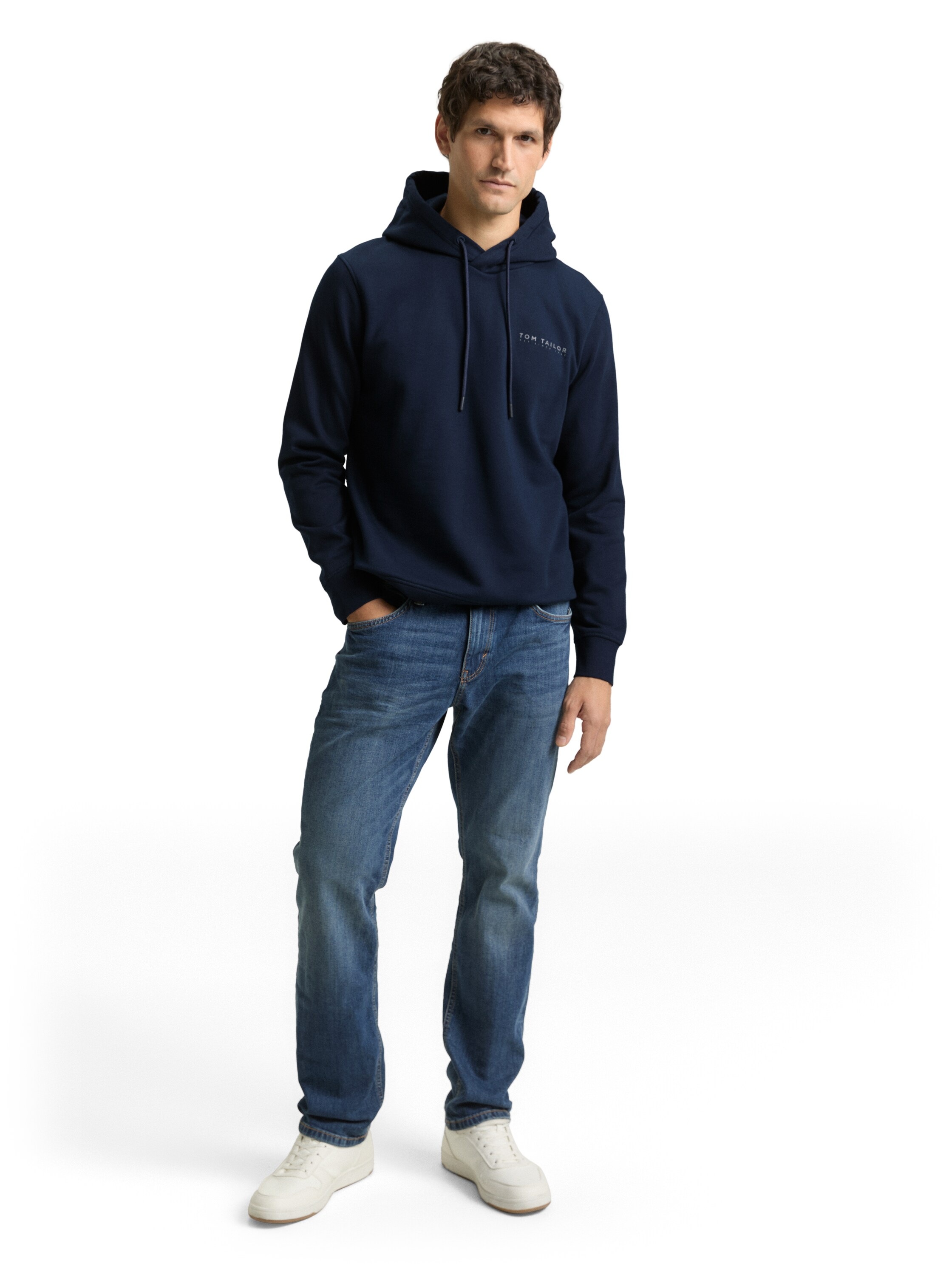 TOM TAILOR Hoodie , mit Logo Stickerei
