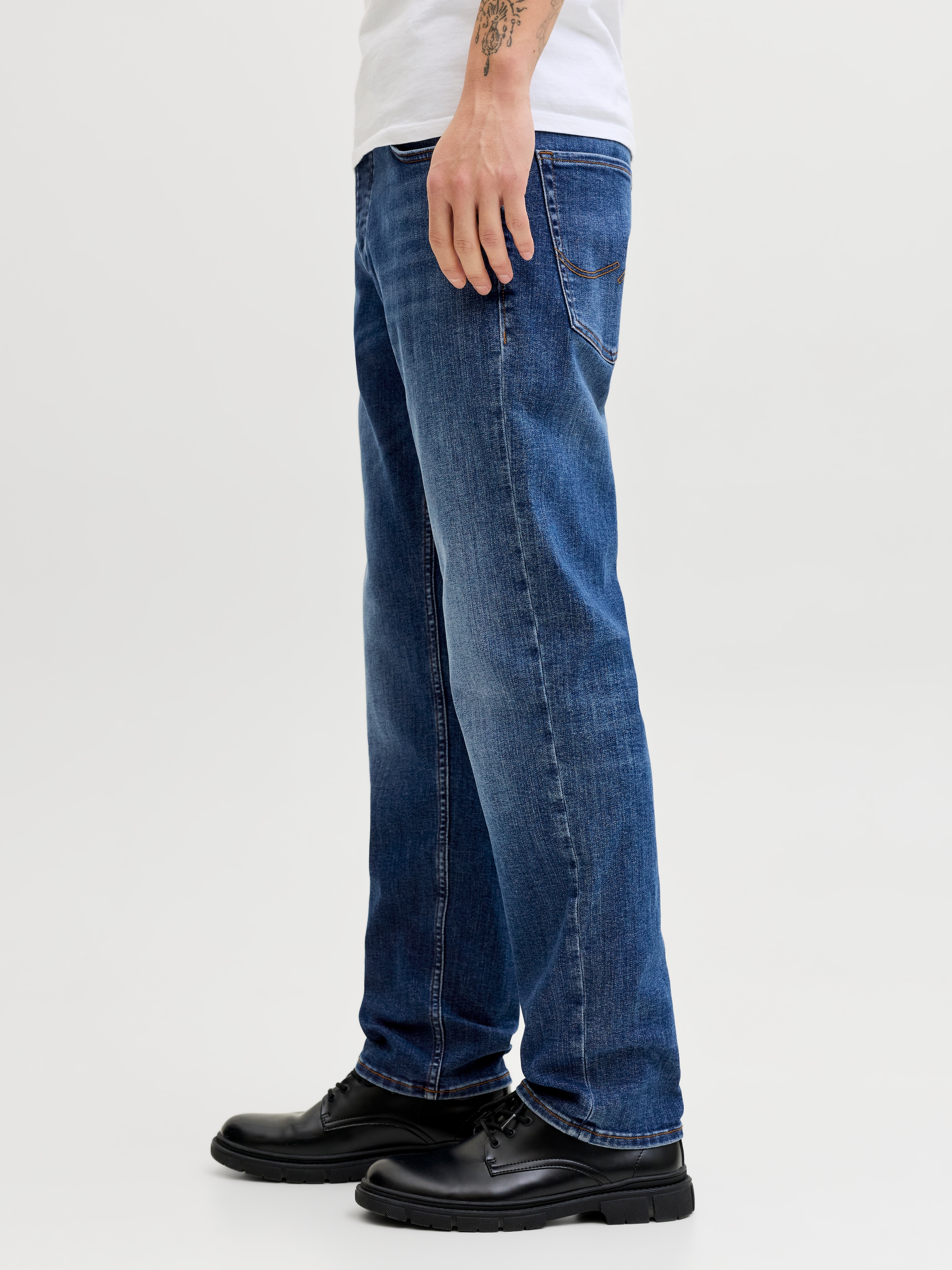 Jack & Jones Tapered-fit-Jeans mit Five-Pocket-Design