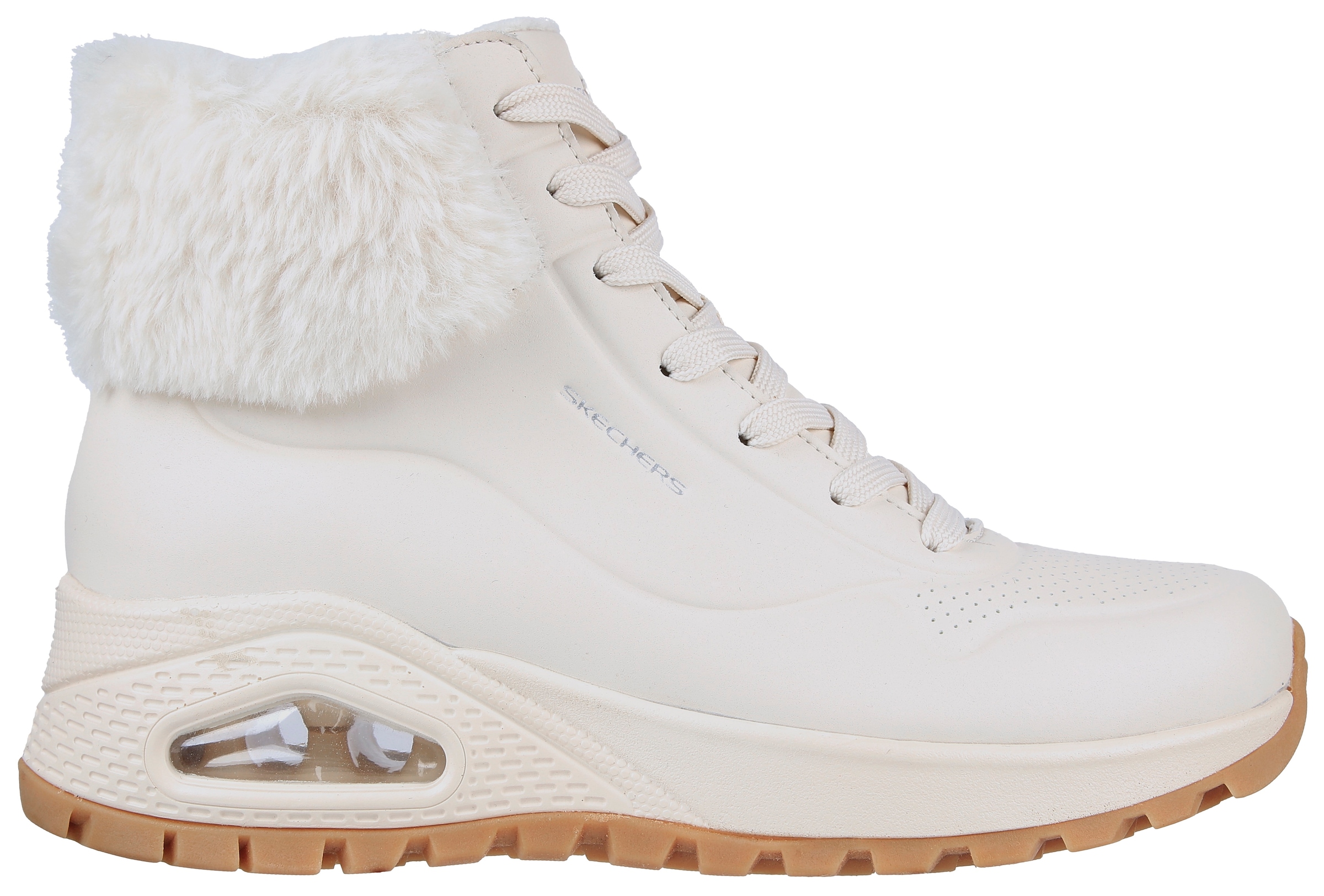 Skechers Schnürboots »UNO RUGGED - FALL AIR«, Winterboots mit Air-Cooled Memory Foam® Komfort-Innensohle