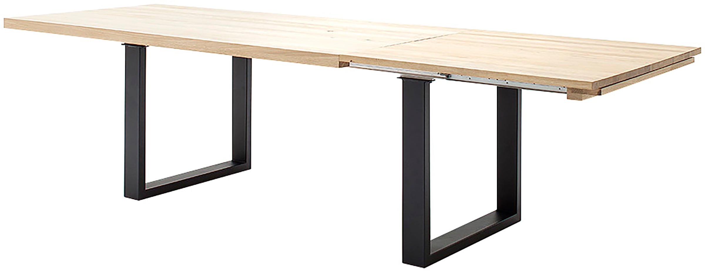 MCA furniture Kulissen-Esstisch »Dayton Esstisch Kufentisch«, Synchronauszug,ausziehbar,eiche,massiv,extra lang,XXL,belastbar 50 kg