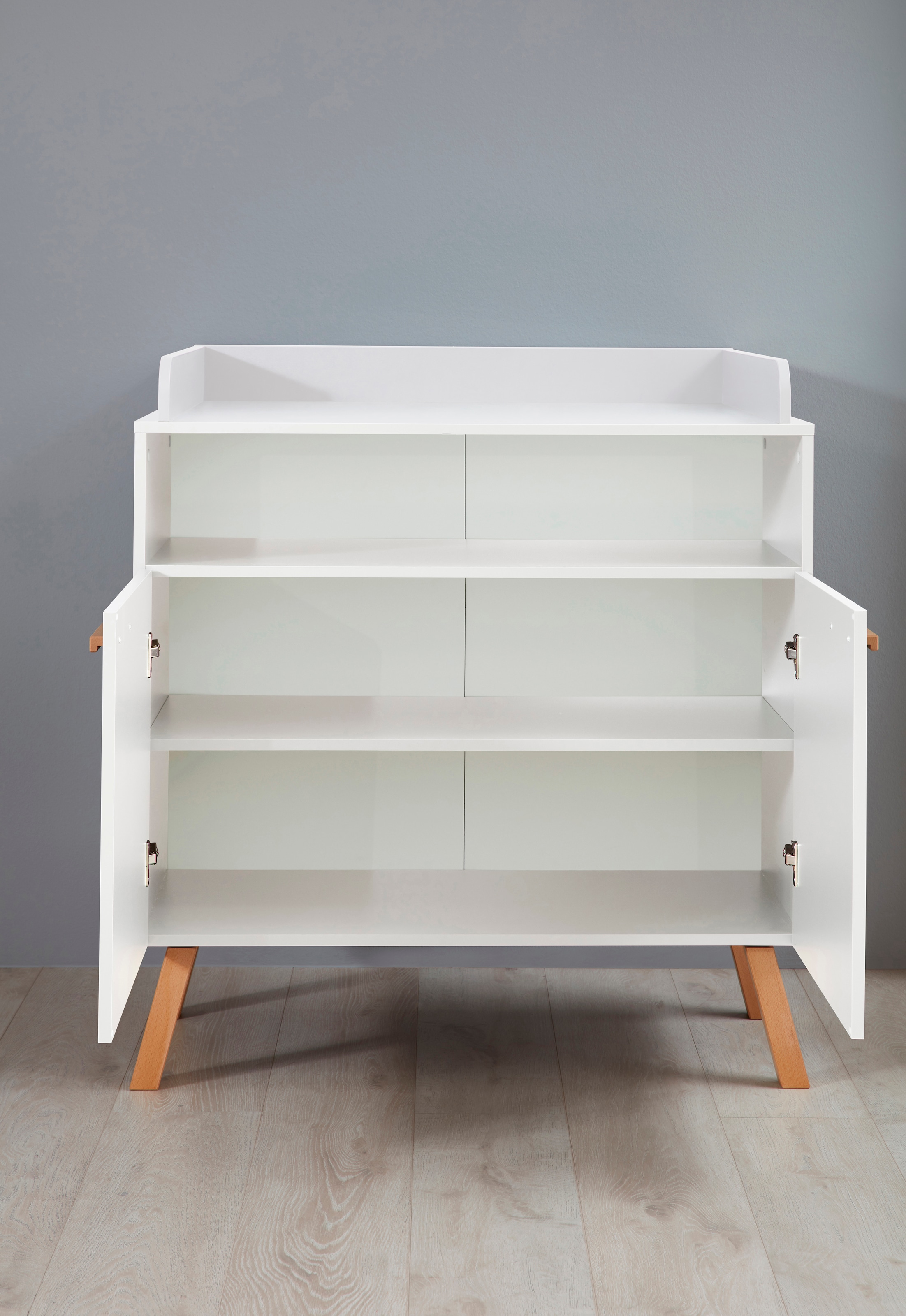 trendteam Babymöbel-Set »Mats«, (Set, 3 tlg., Bett, Wickelkommode, Schrank)