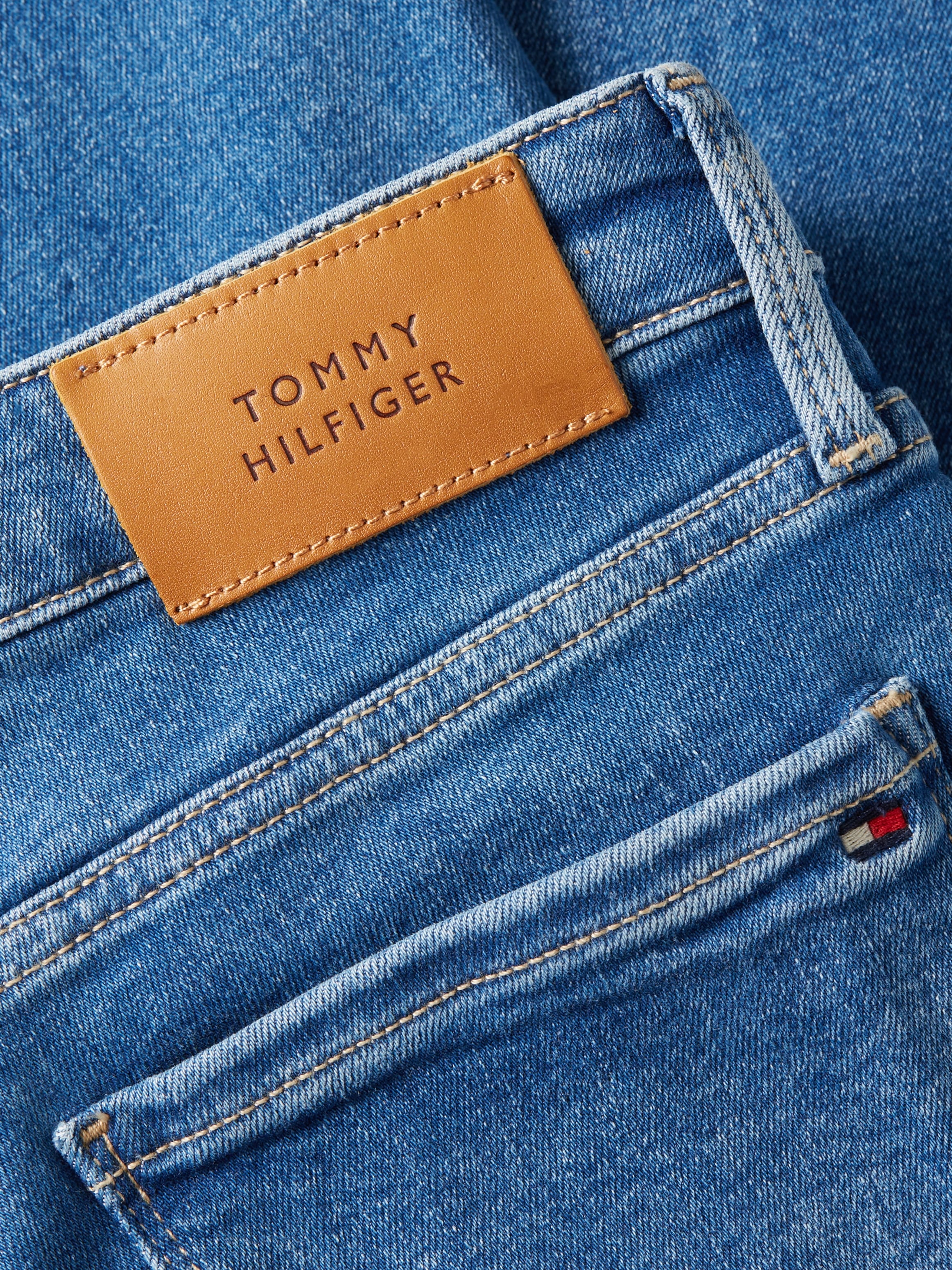 Tommy Hilfiger Skinny-fit-Jeans mit bei OTTO FLEX RW«, Leder-Badge »TH Tommy SKINNY COMO Hilfger