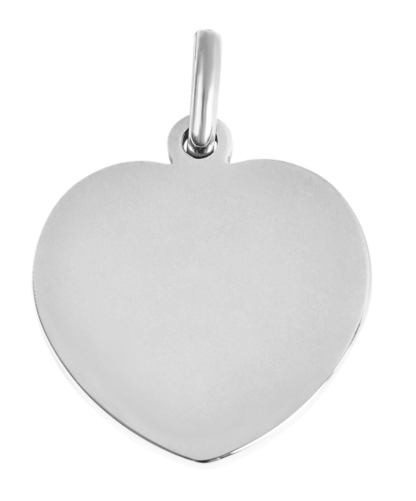 Adelia´s Kettenanhänger »Unisex Anhänger ¿ Herz Gravuranhänger aus Edelstahl«