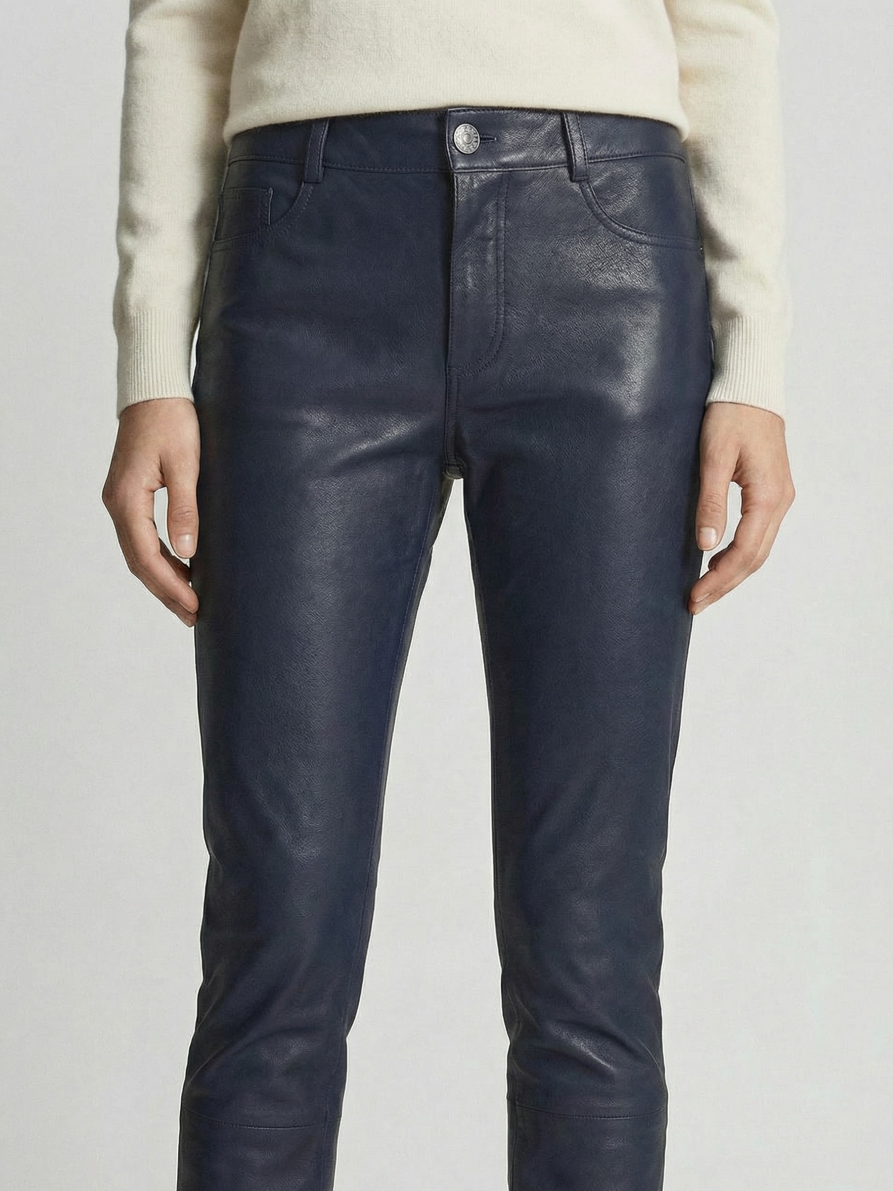 RICANO 5-Pocket-Hose »Lederhose PND (Stretch)«  Handgefertigt aus echtem Leder