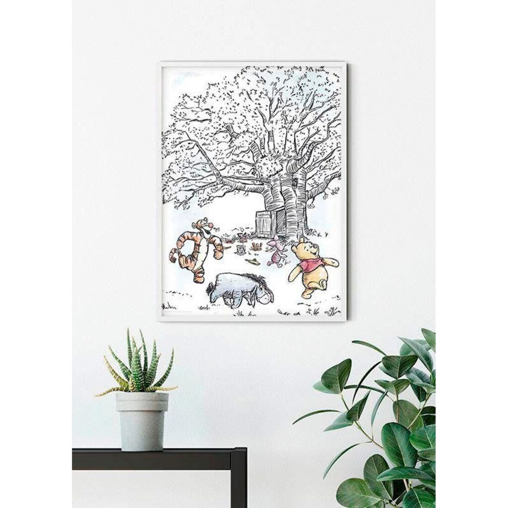 Komar Poster »Winnie Pooh Playground«, Disney, (1 St.)