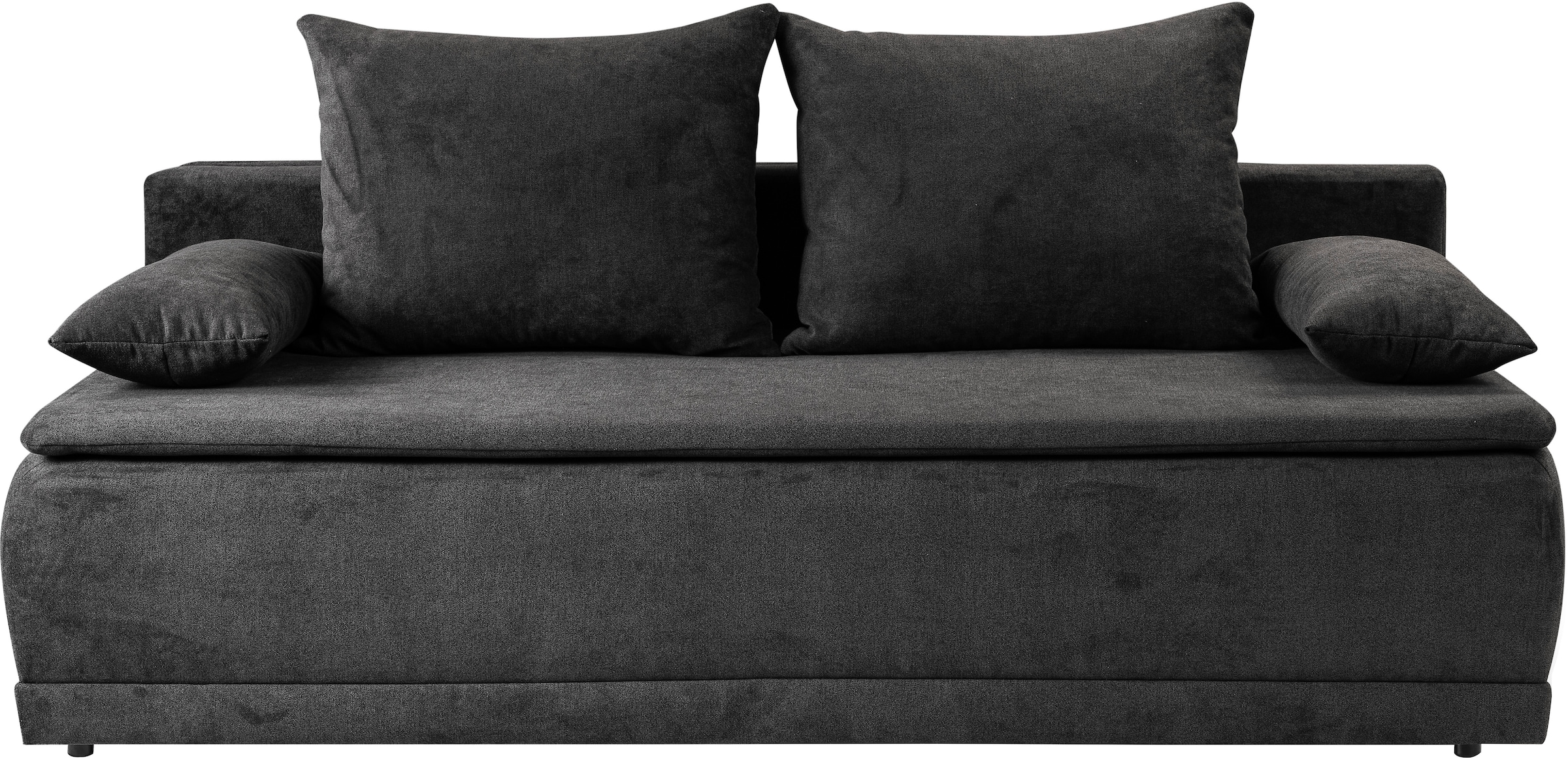 WERK2 Schlafsofa »Biggi«, 2-Sitzer Schlafcouch mit Bettkasten