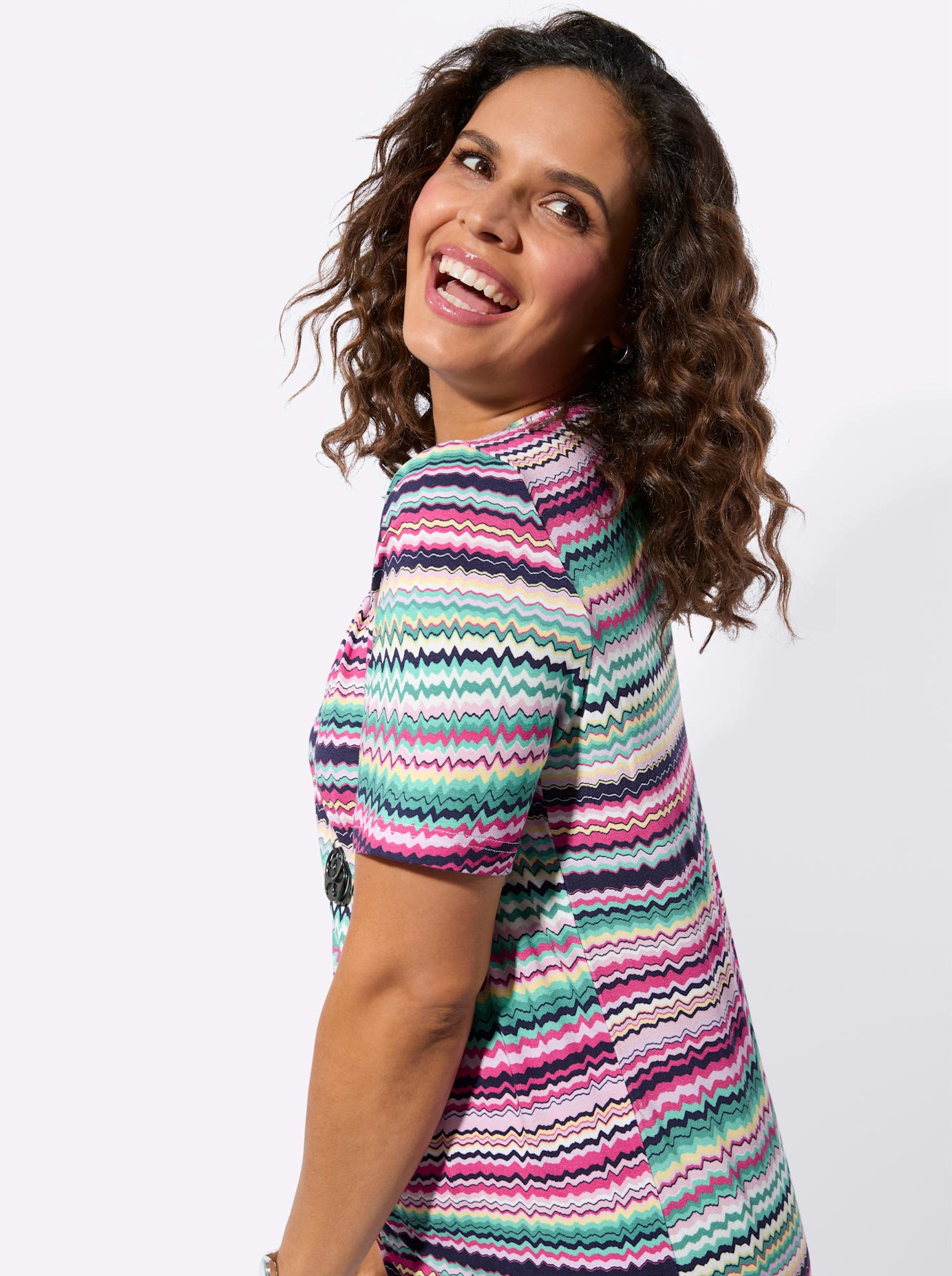 Casual Looks Kurzarmshirt »Kurzarm-Shirt« 1 tlg.