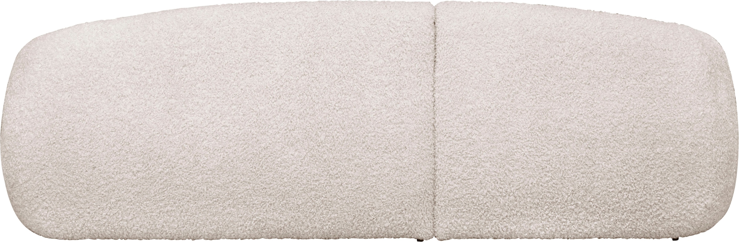 LeGer Home by Lena Gercke Ecksofa »YANI L-Form, Designersofa, organische Form, Maße B/T/H: 255/170/81 cm«, mit Wellenunterfederung, auch in Bouclé, Recamiere rechts/links