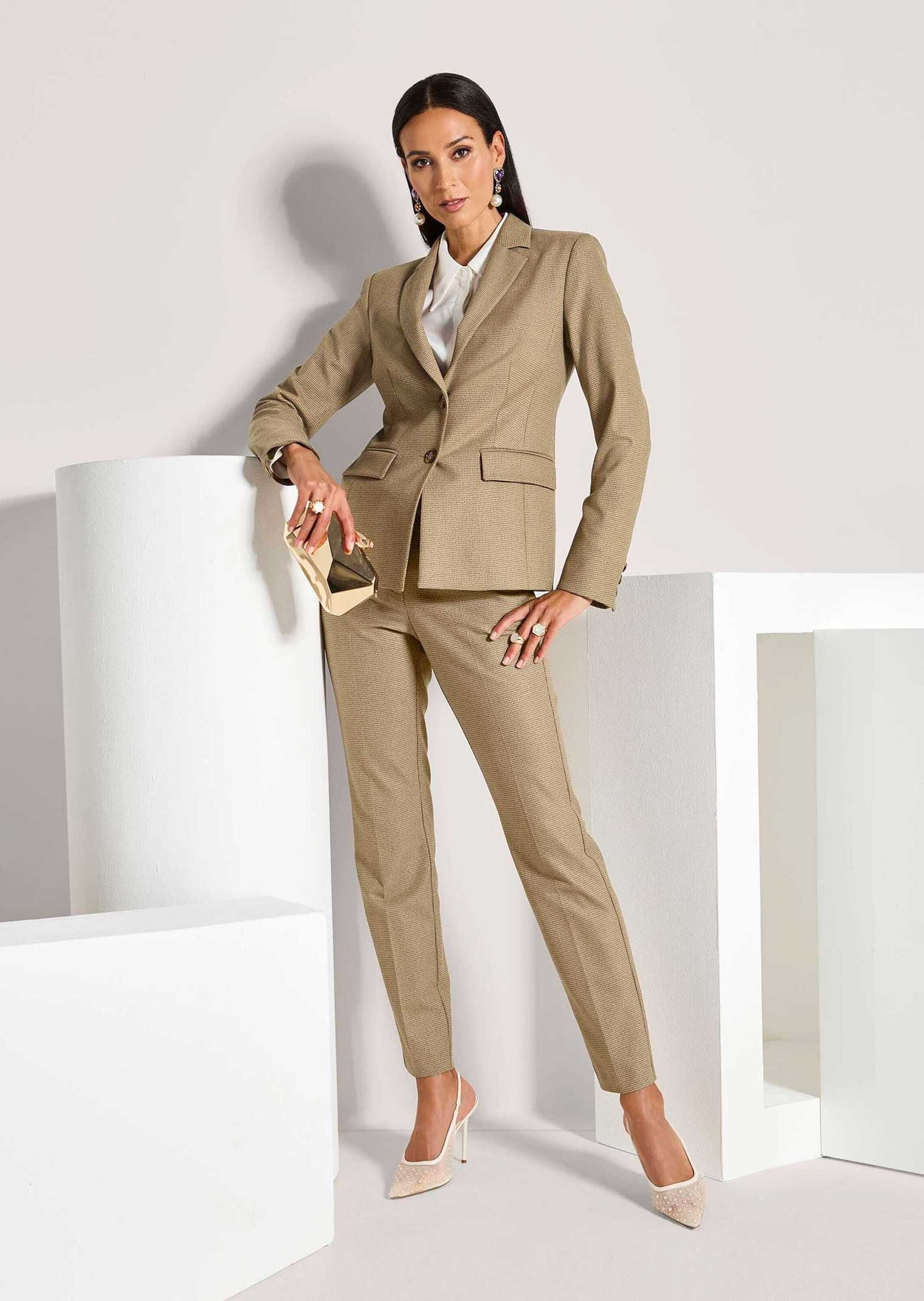 MADELEINE Jackenblazer »Blazer Eleganter Einreiher im Minimal-Design« Minimaldesig