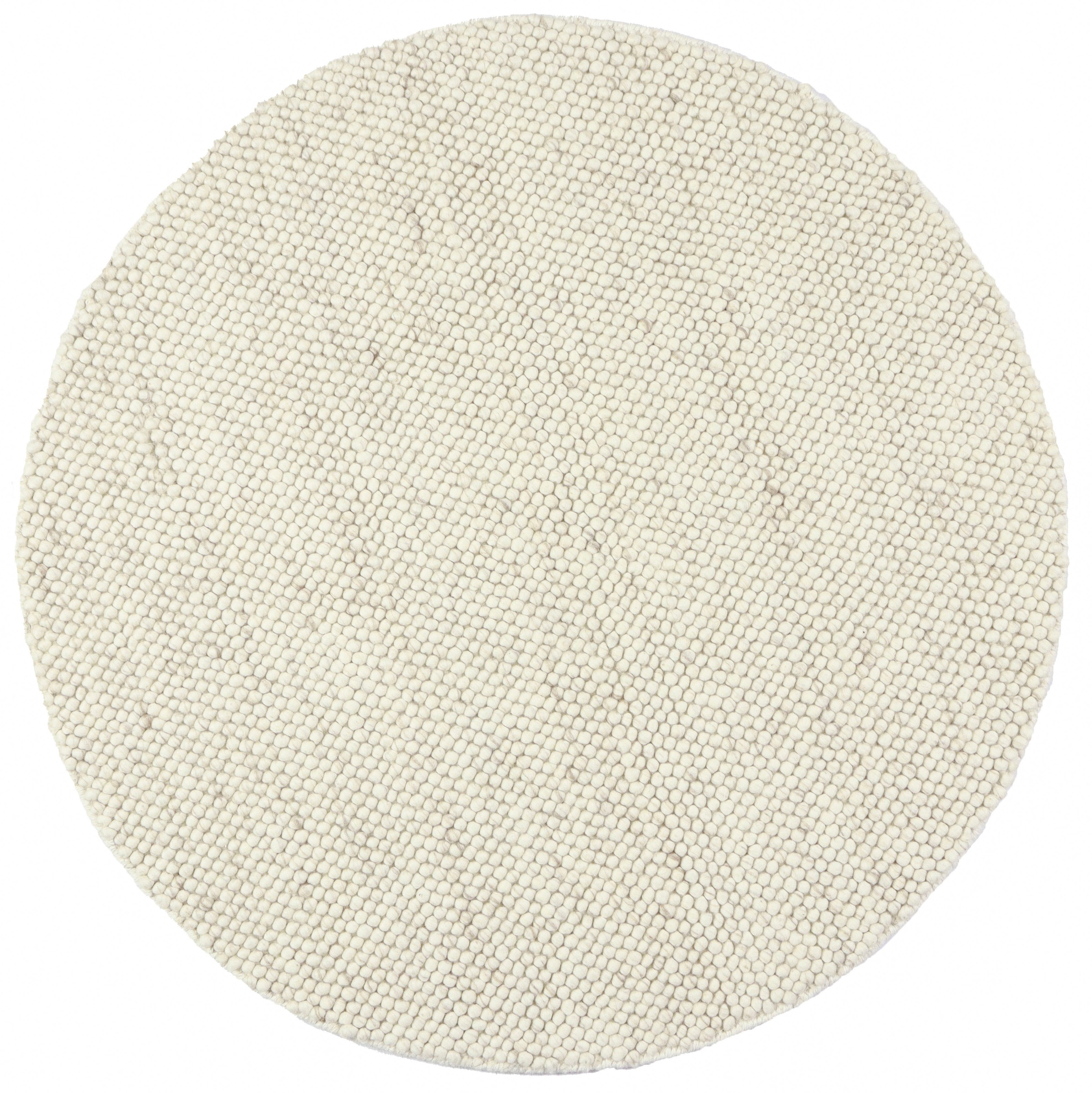 LeGer Home by Lena Gercke Teppich »Ainhoa, handgewebt, Wolle«, rund, 12 mm Höhe, Handweb Teppich, Wohnzimmer, Schlafzimmer, Esszimmer