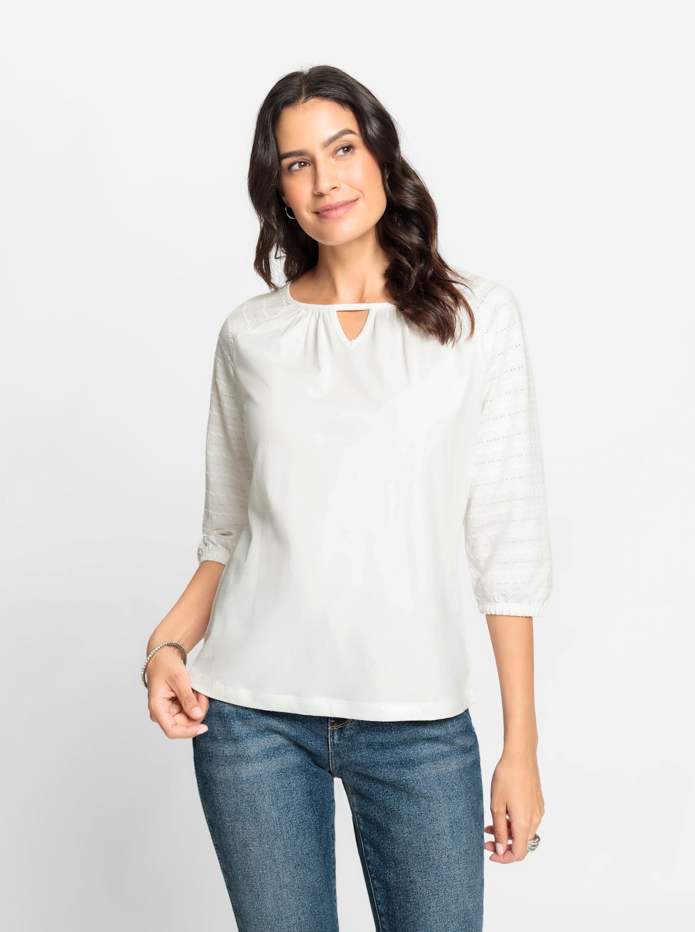 Inspirationen Rundhalsshirt »Shirt«, (1 tlg.)