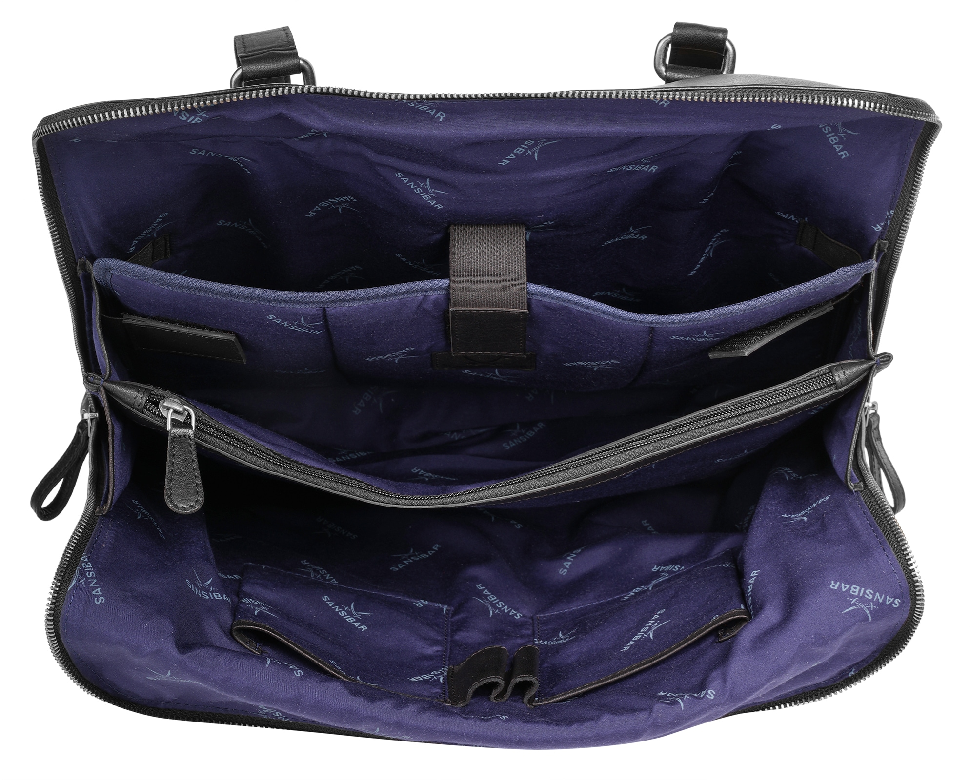 Sansibar Shopper, echt Leder