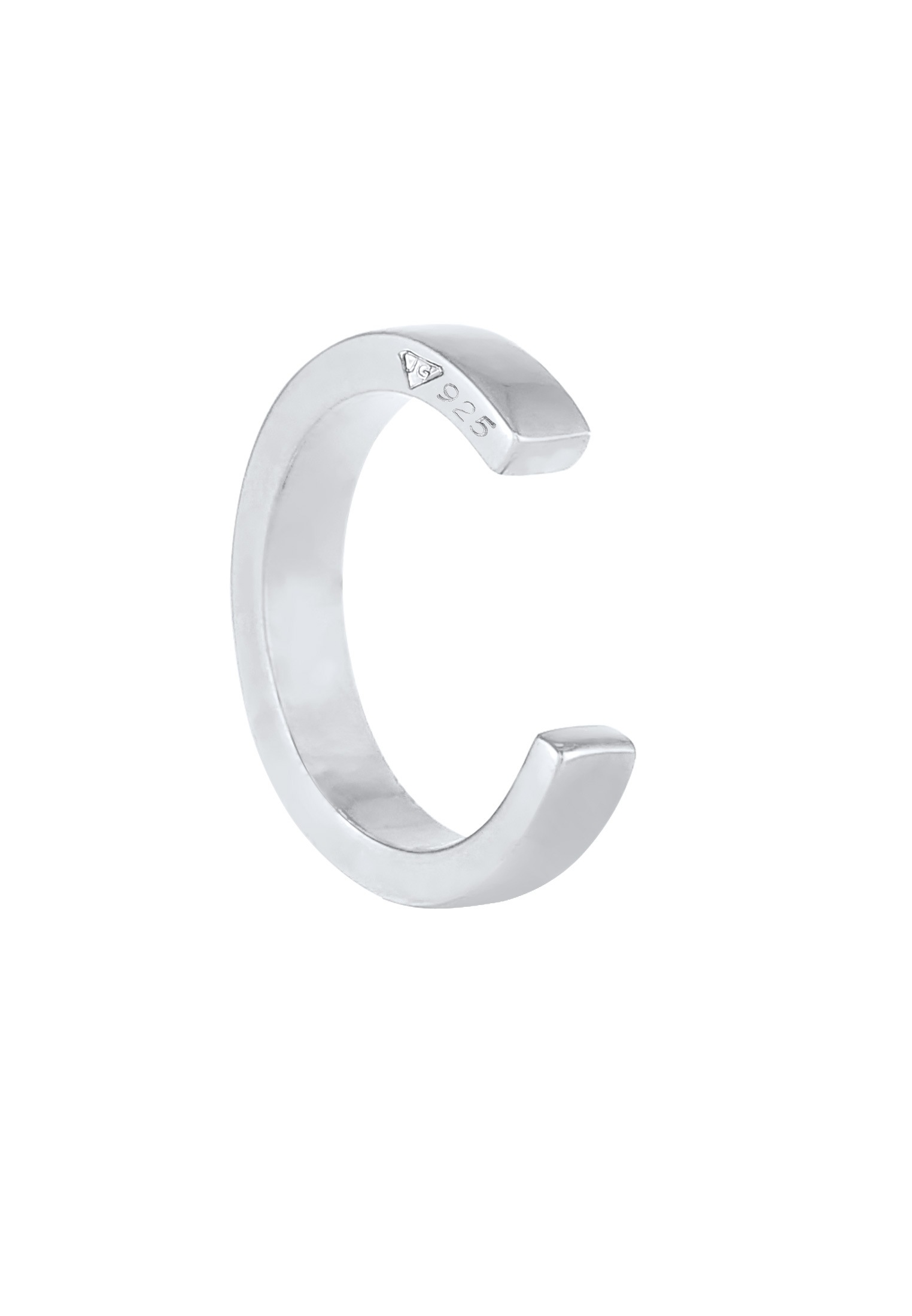 Elli Ohrklemme »Ohrringe Single Earcuff Kristalle 925 Silber«