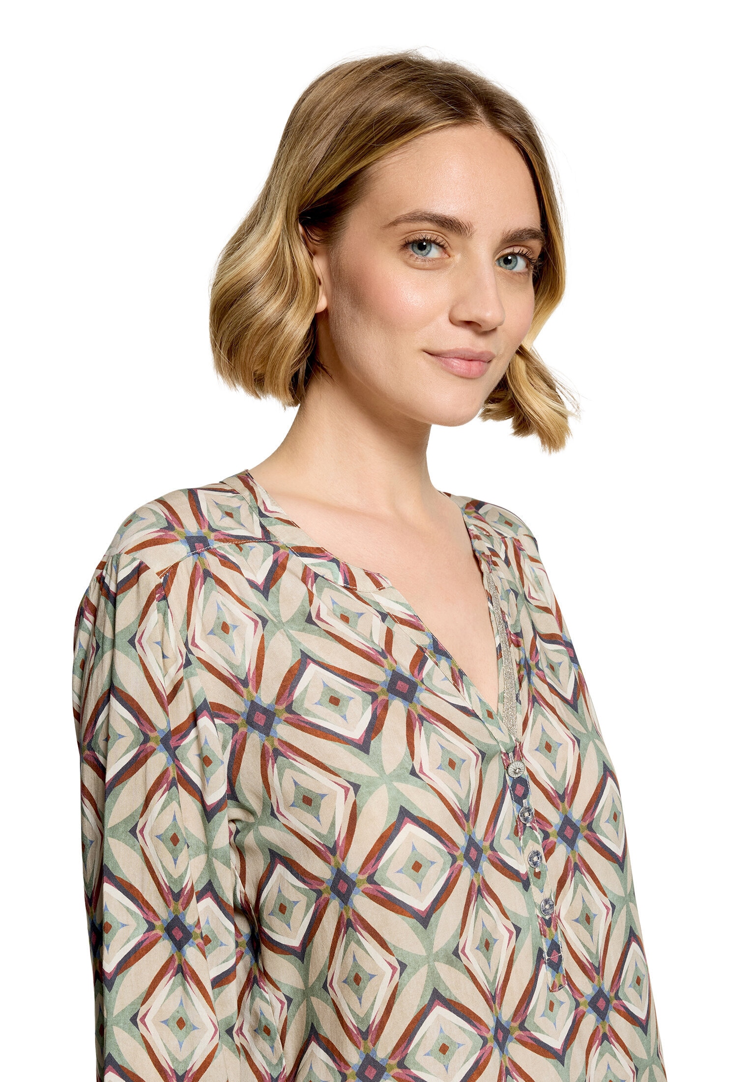 Cartoon Klassische Bluse »Casual-Bluse mit Muster«