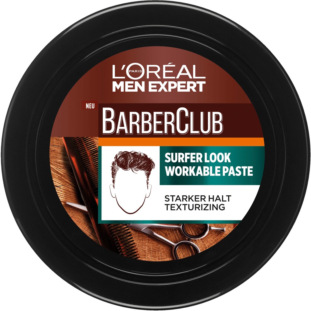 L'ORÉAL PARIS MEN EXPERT Styling-Creme »Barber Club Surfer Look Workable Paste«
