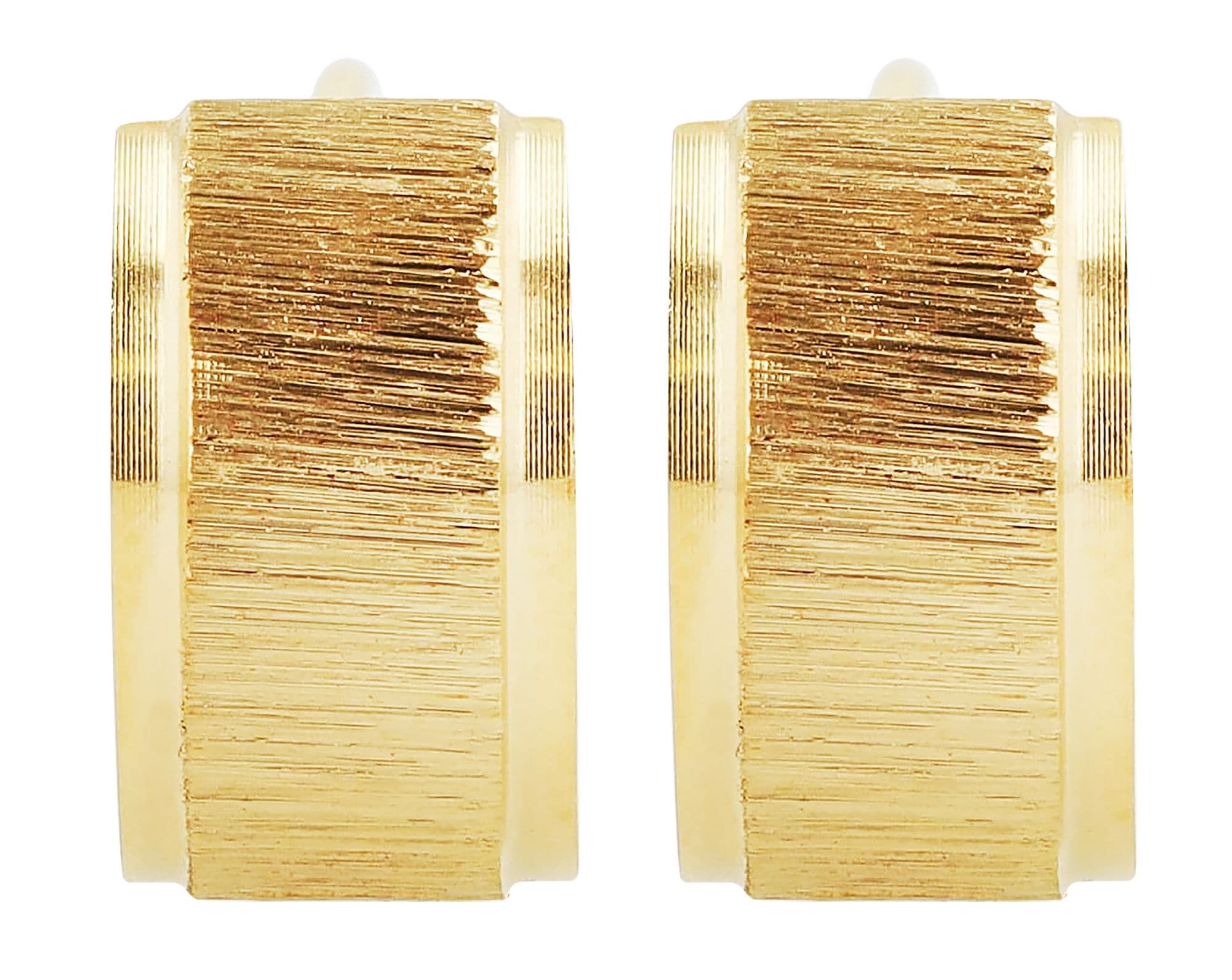 Adelia´s Paar Creolen »Damen Ohrringe ¿ Klappcreole aus Edelstahl«